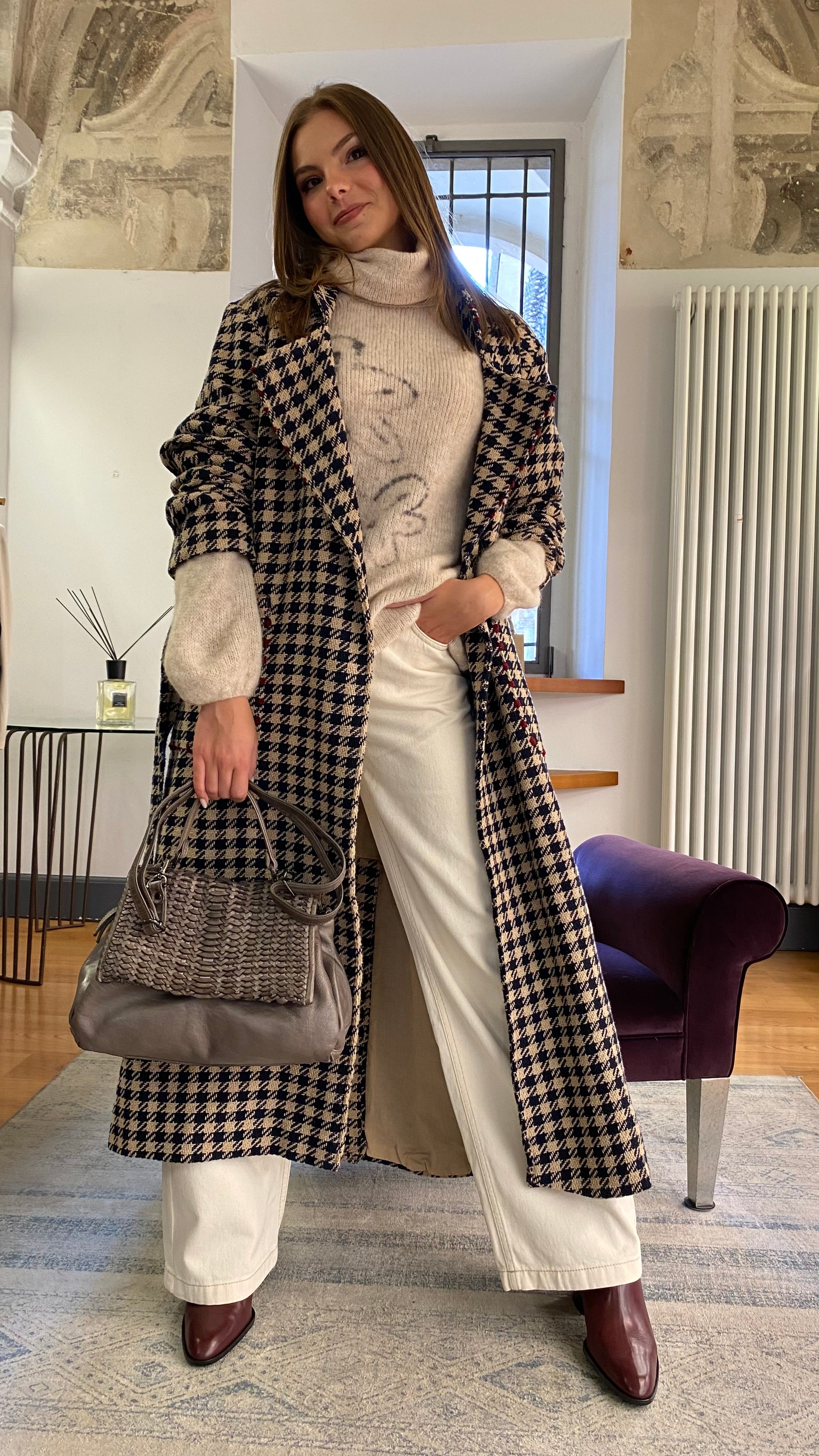 ALESSIA SANTI CAPPOTTO VESTAGLIA