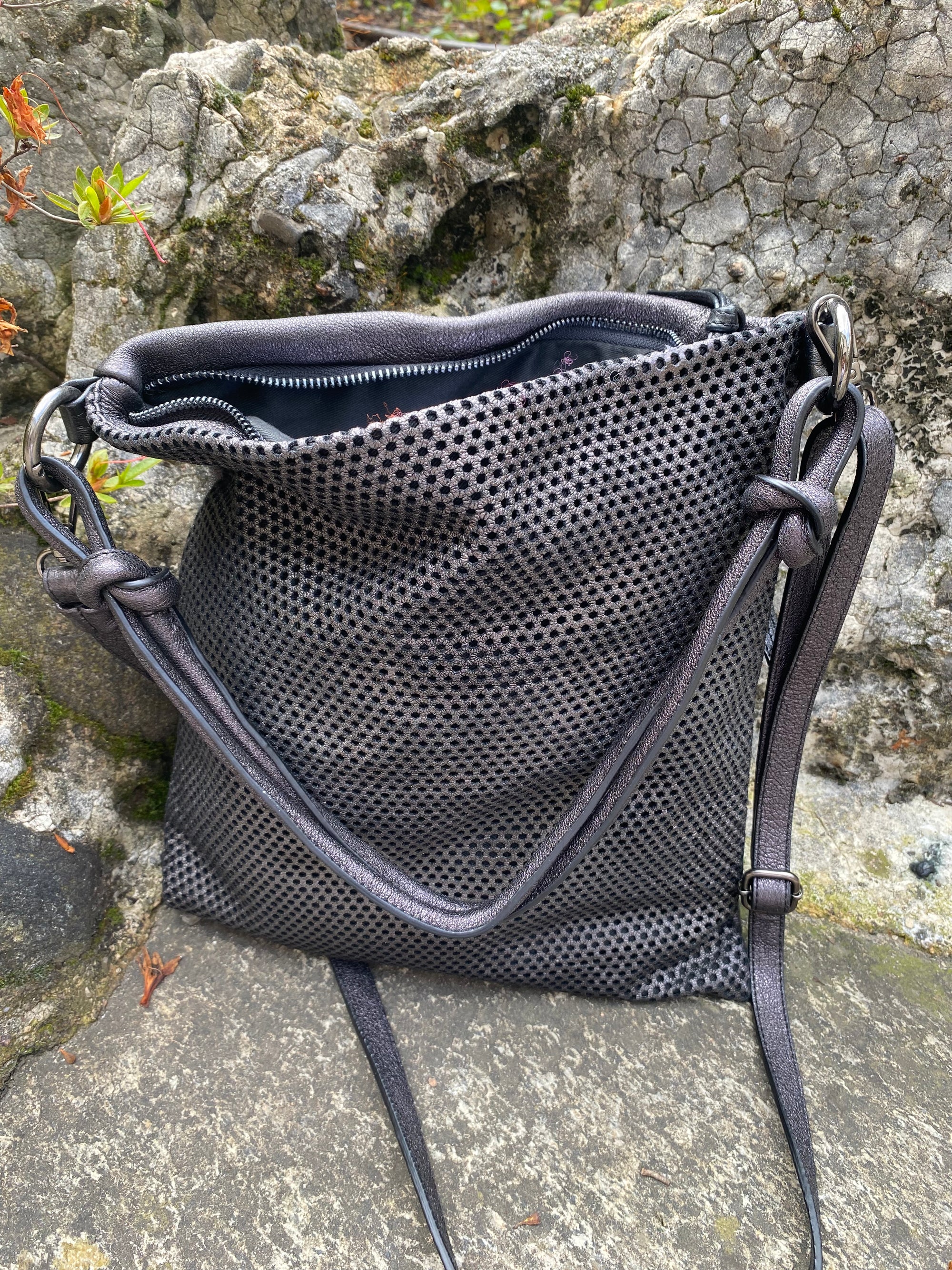 REPTILE'S HOUSE BORSA A SPALLA PELLE