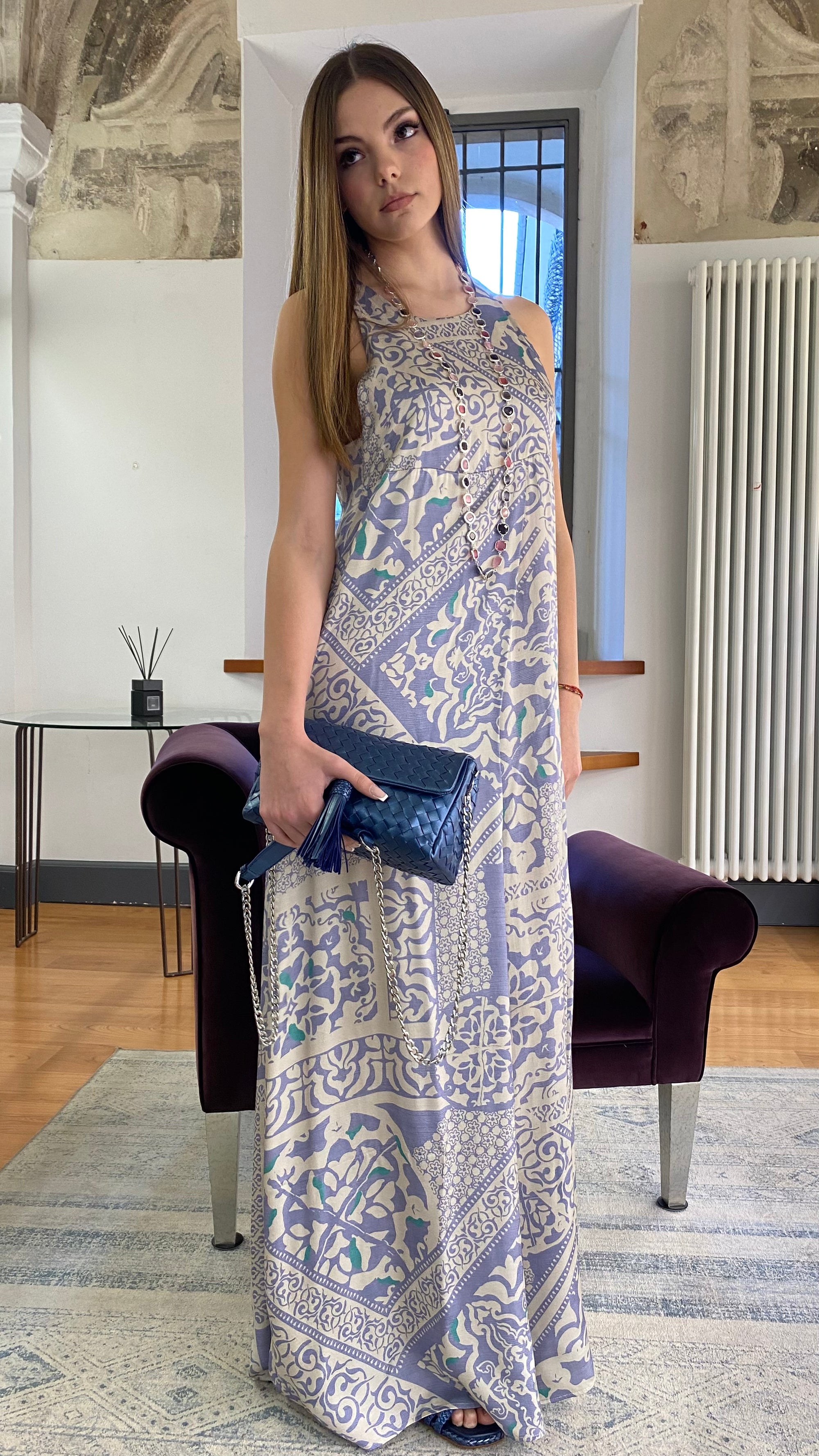 ALESSIA SANTI ABITO LUNGO