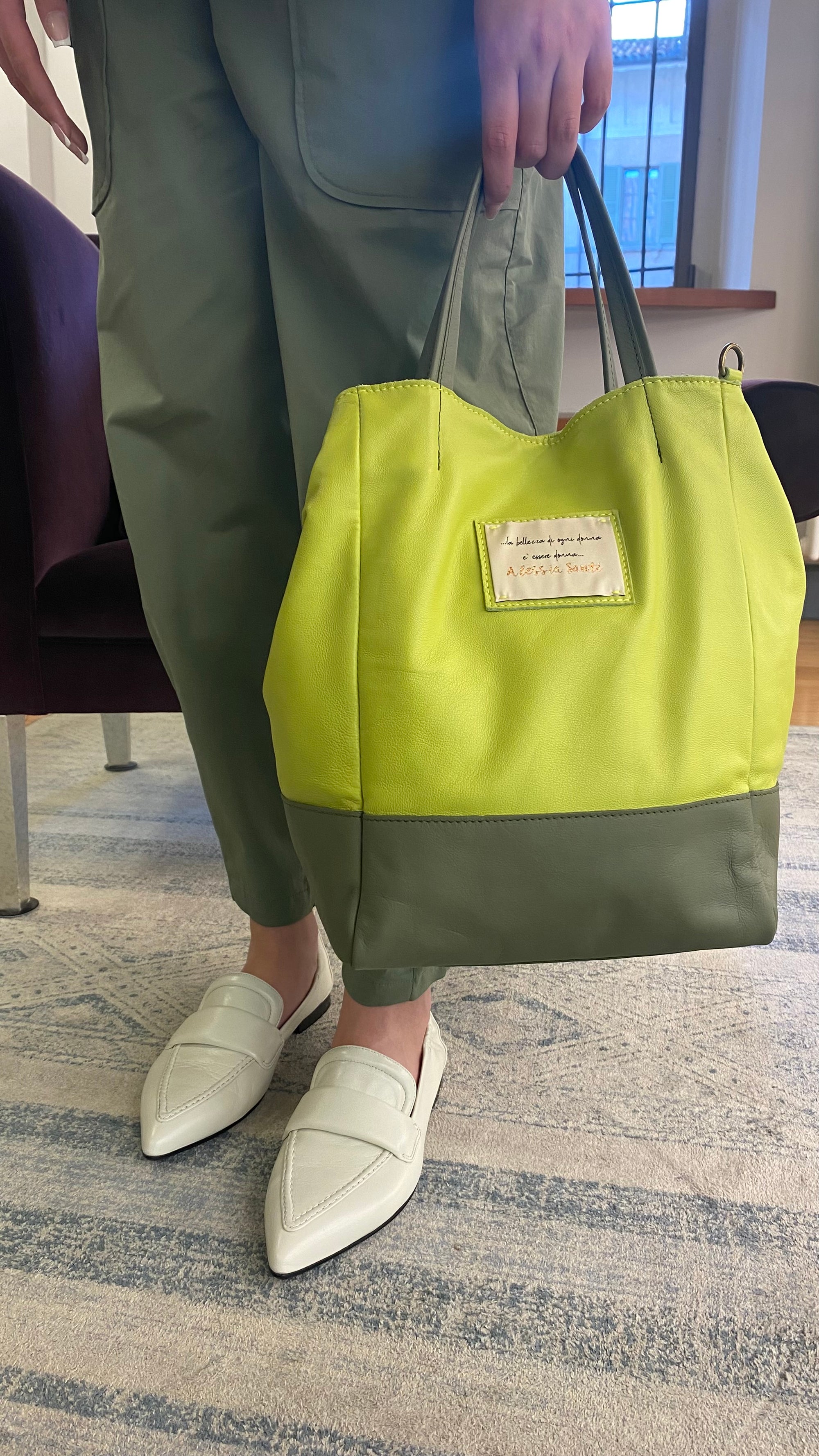 ALESSIA SANTI PANTALONE FATIQUE