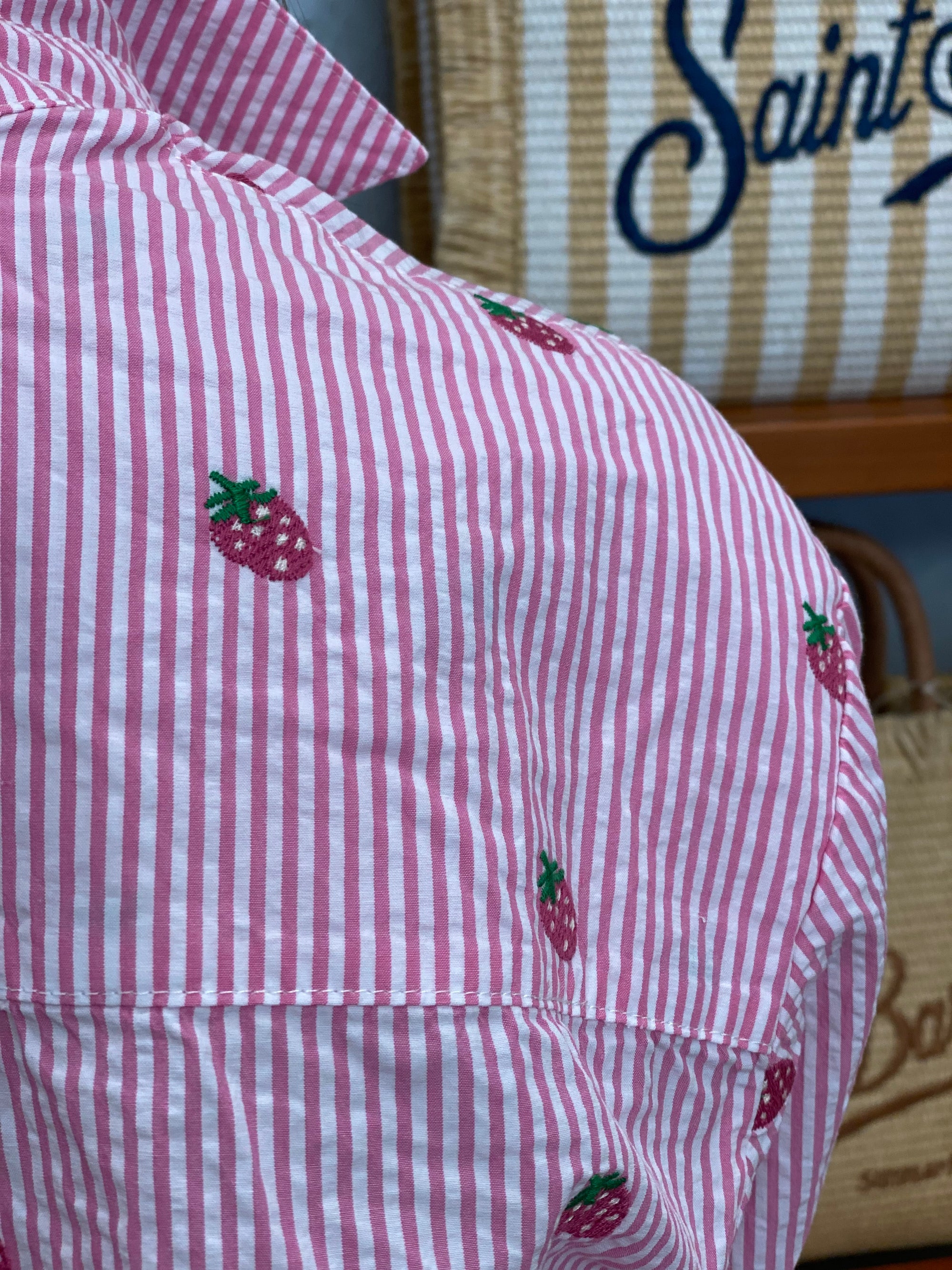 SAINT BARTH CAMICIA BRIGITTE FRAGOLINE