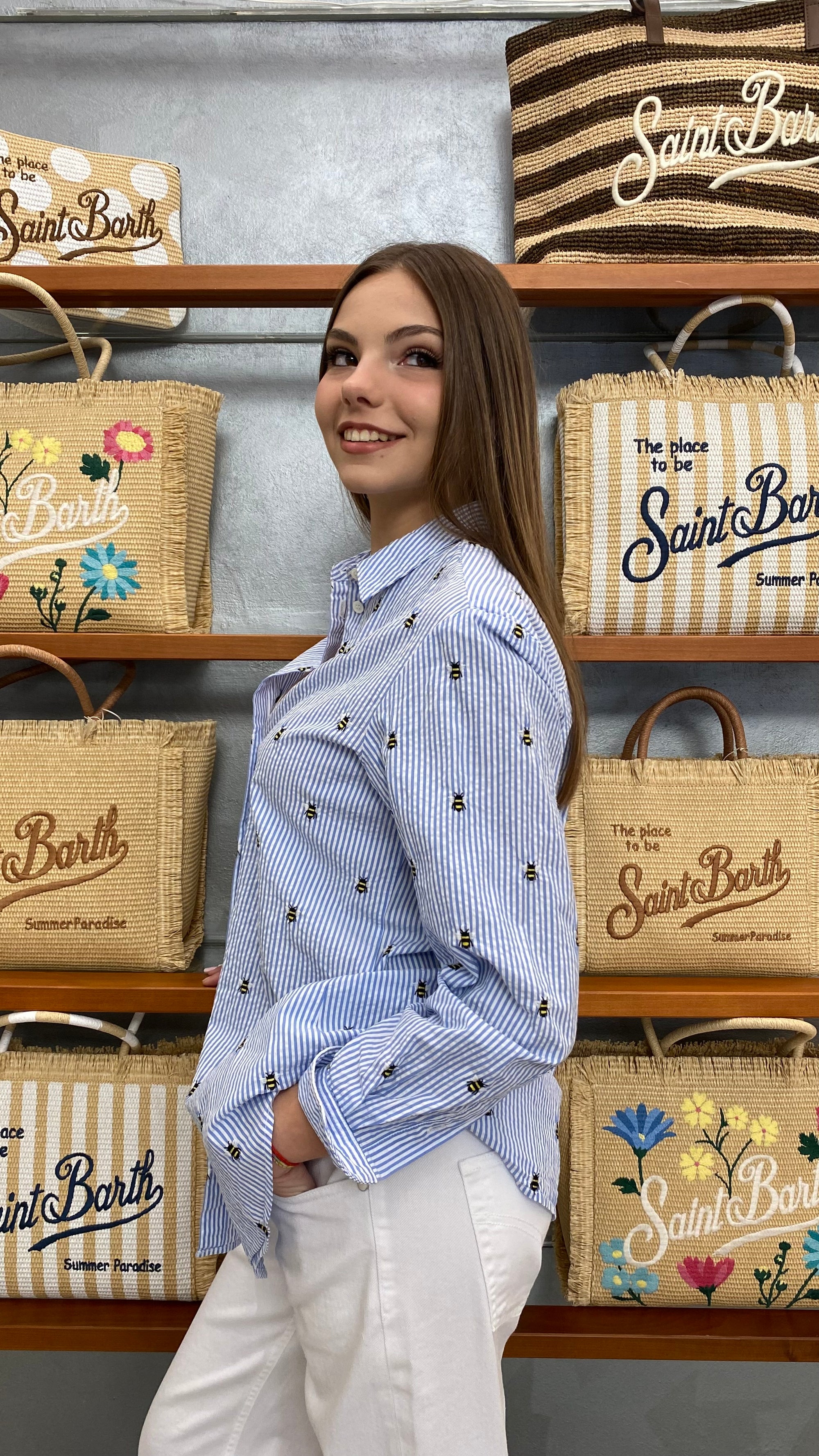 SAINT BARTH CAMICIA BRIGITTE APINE