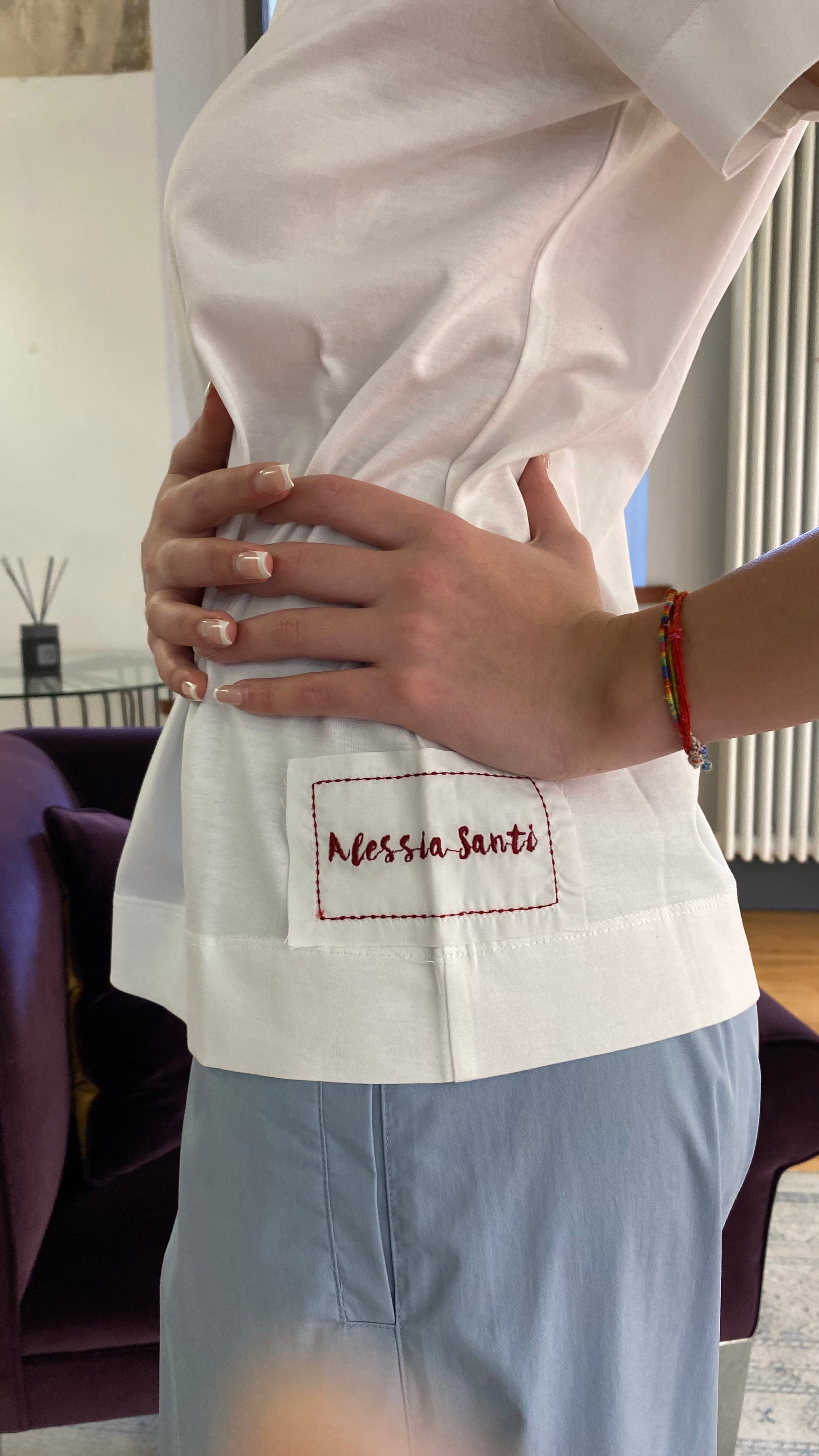 ALESSIA SANTI PANTALONE PALAZZO