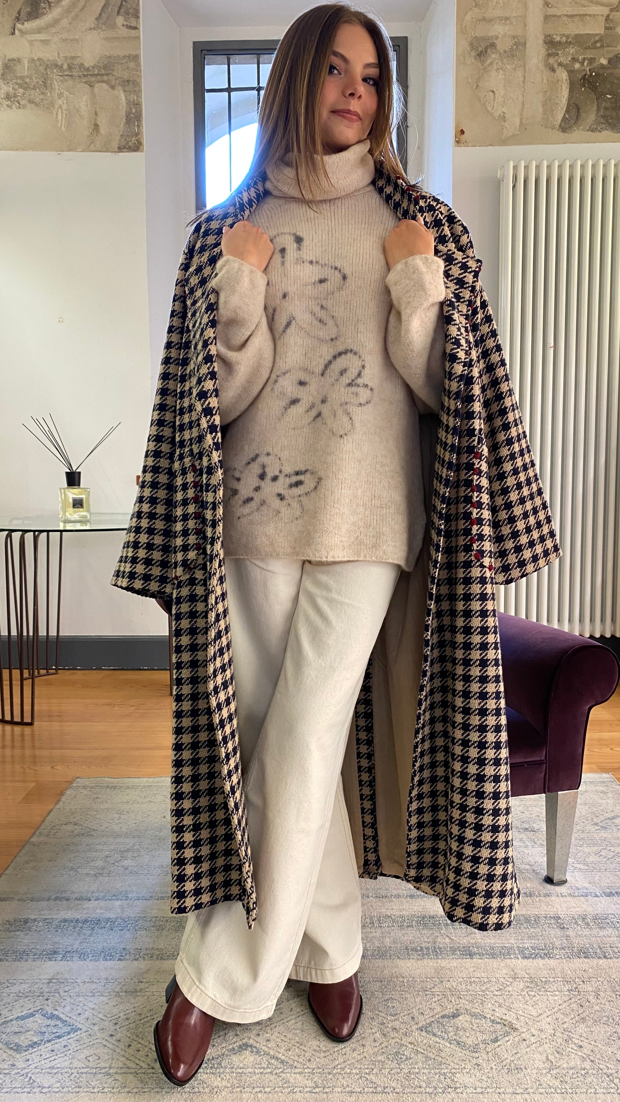 ALESSIA SANTI CAPPOTTO VESTAGLIA
