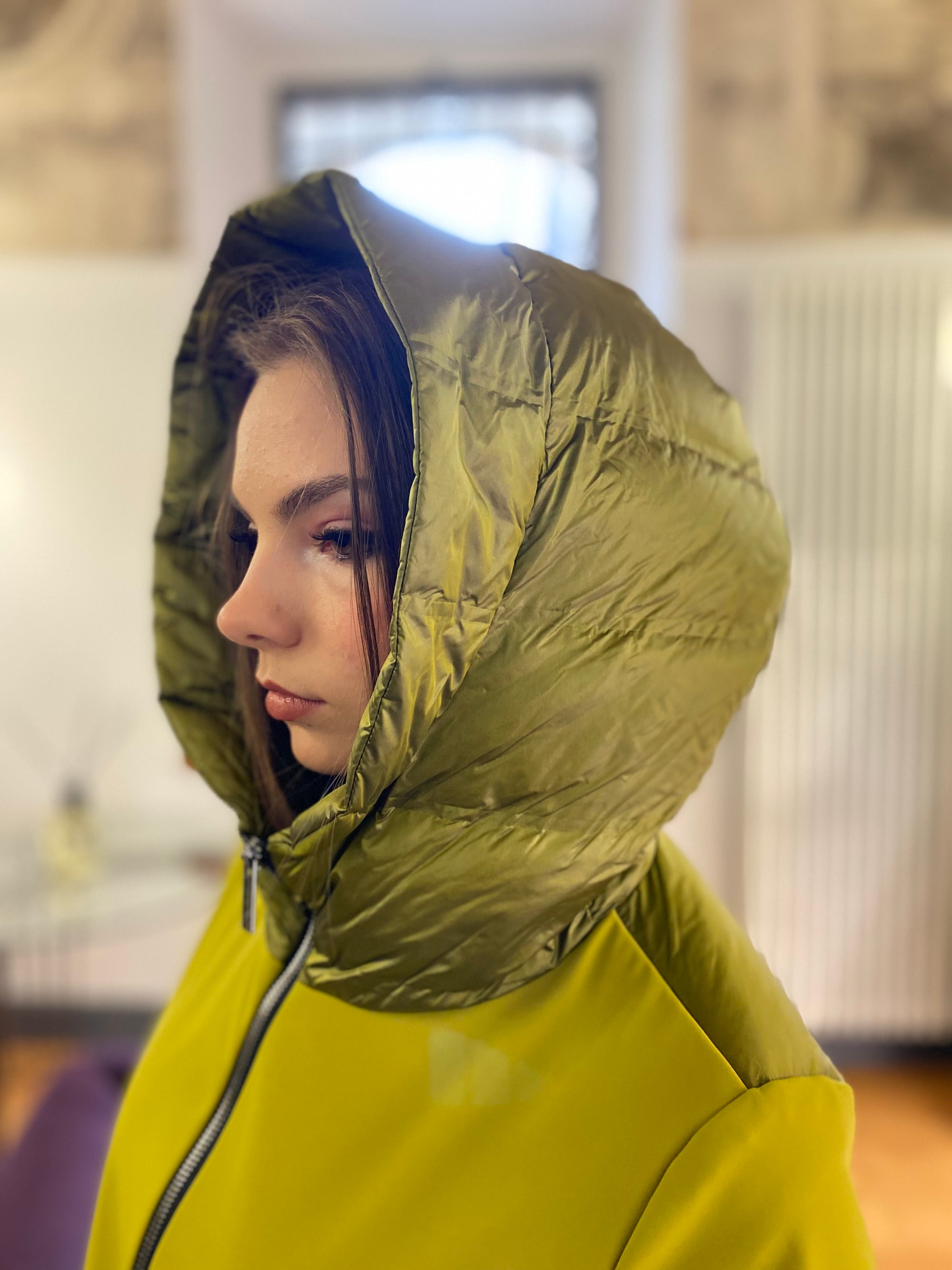 RRD PIUMINO CORTO DOUBLE FABRIC