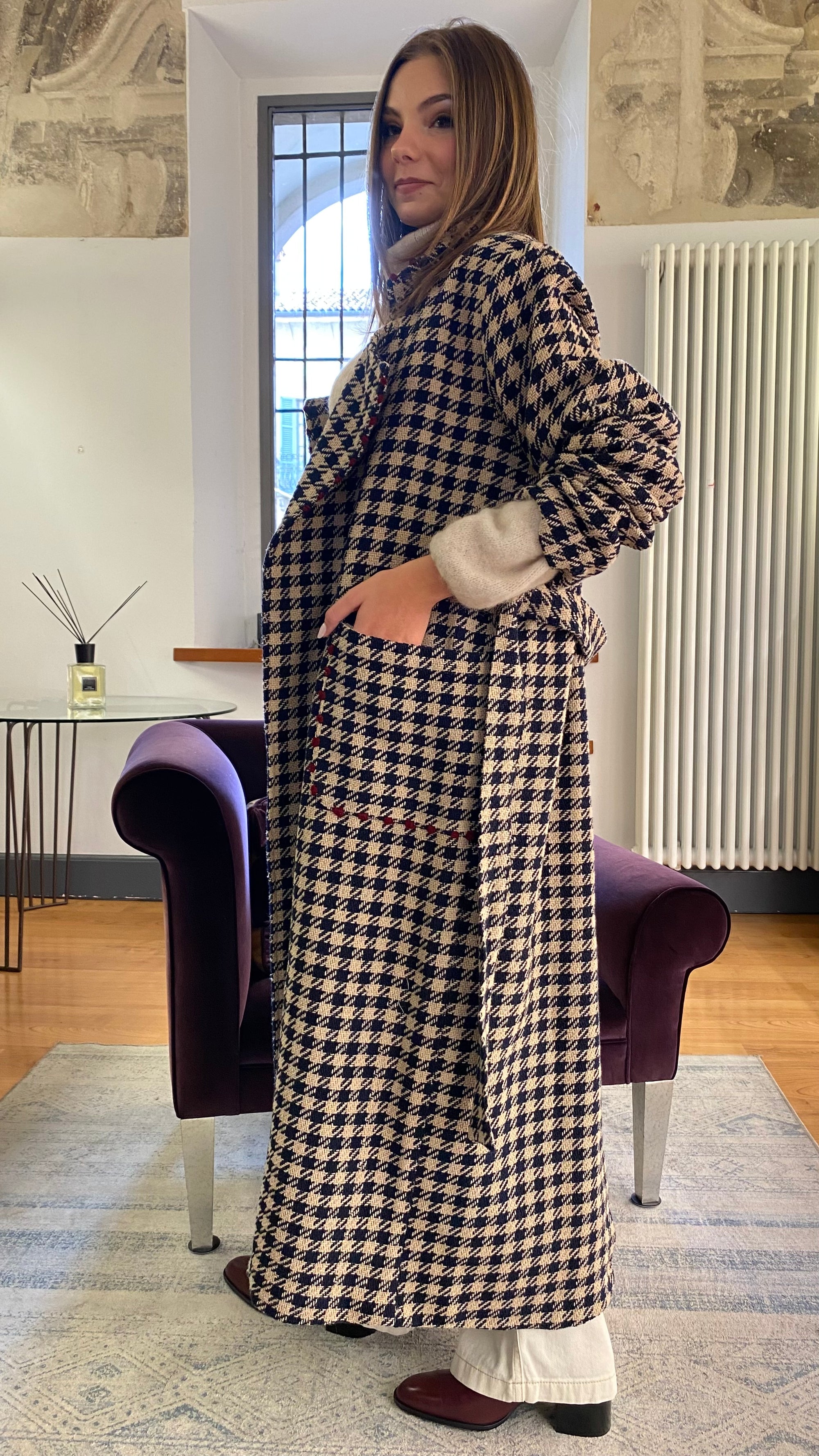 ALESSIA SANTI CAPPOTTO VESTAGLIA