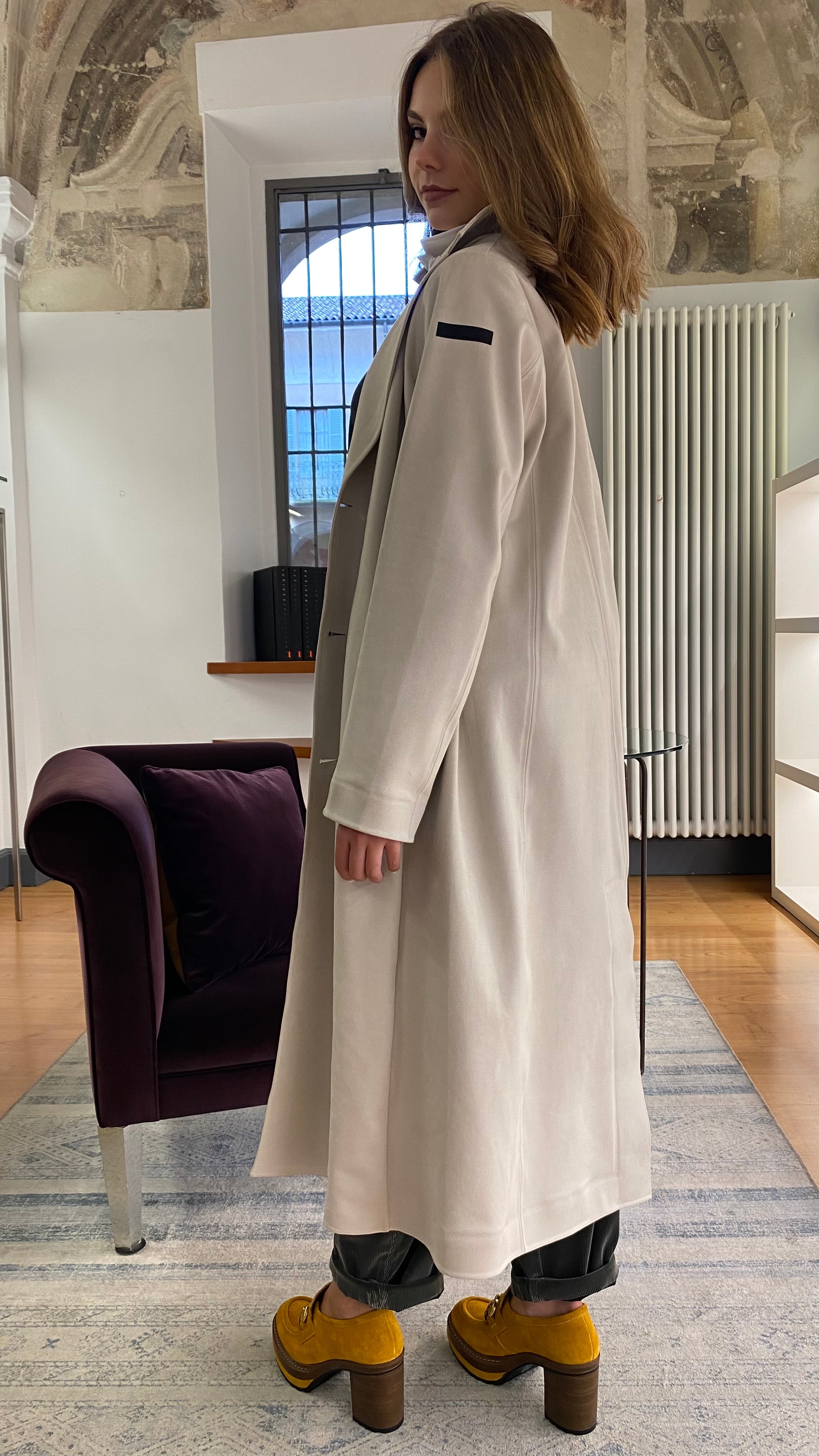 RRD CAPPOTTO LUNGO NABUK