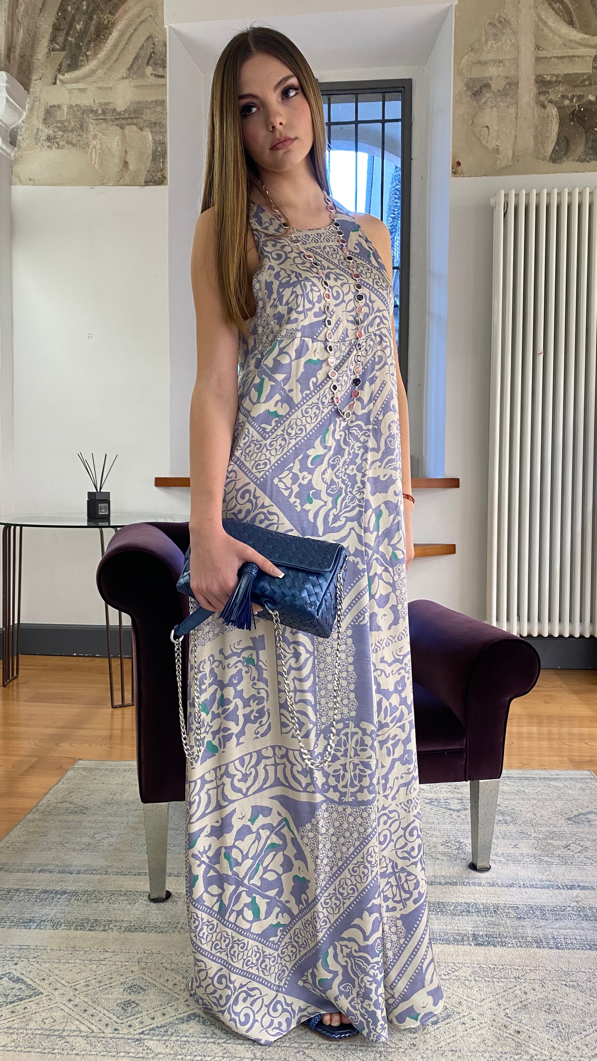 ALESSIA SANTI ABITO LUNGO