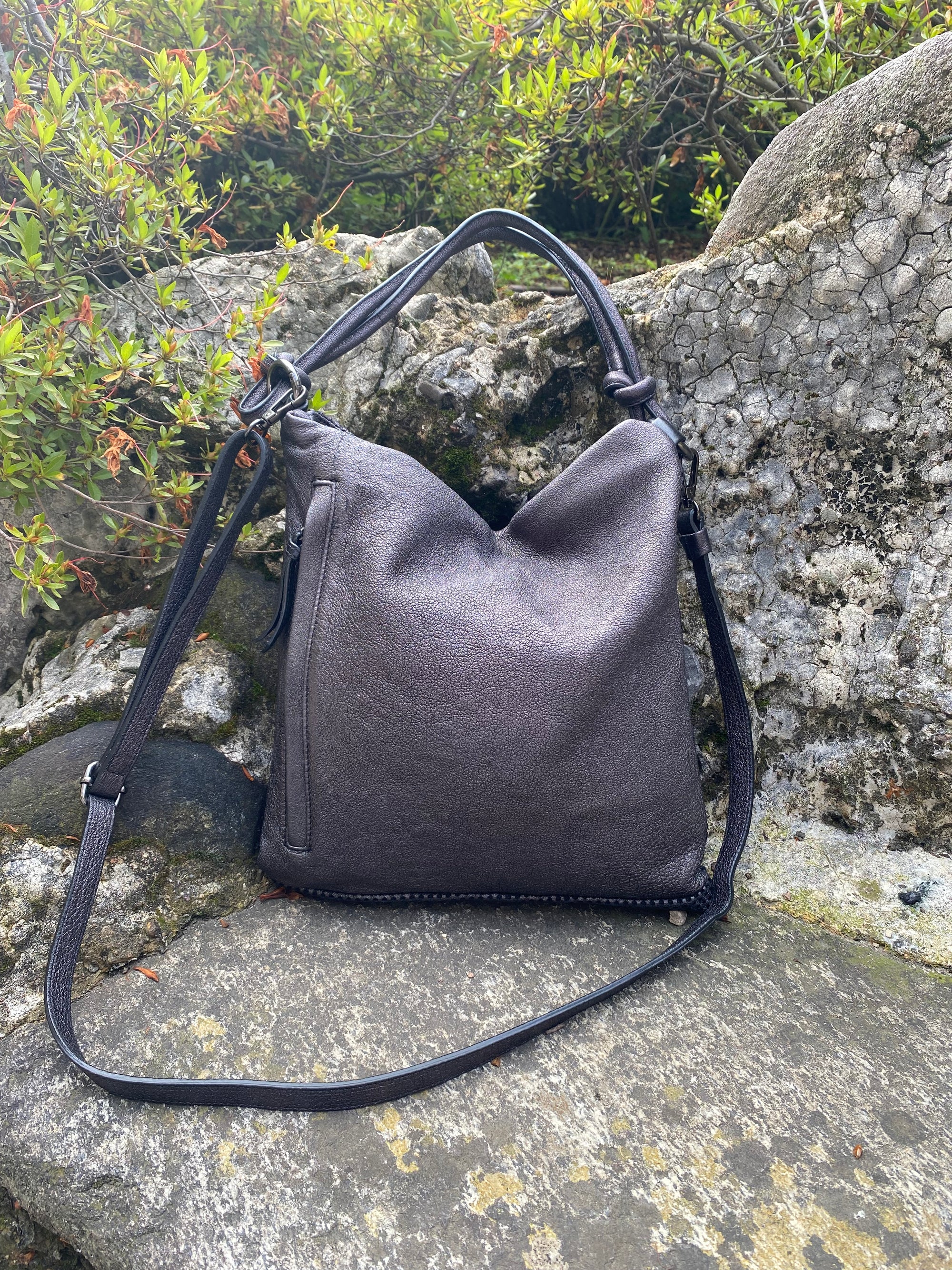 REPTILE'S HOUSE BORSA A SPALLA PELLE