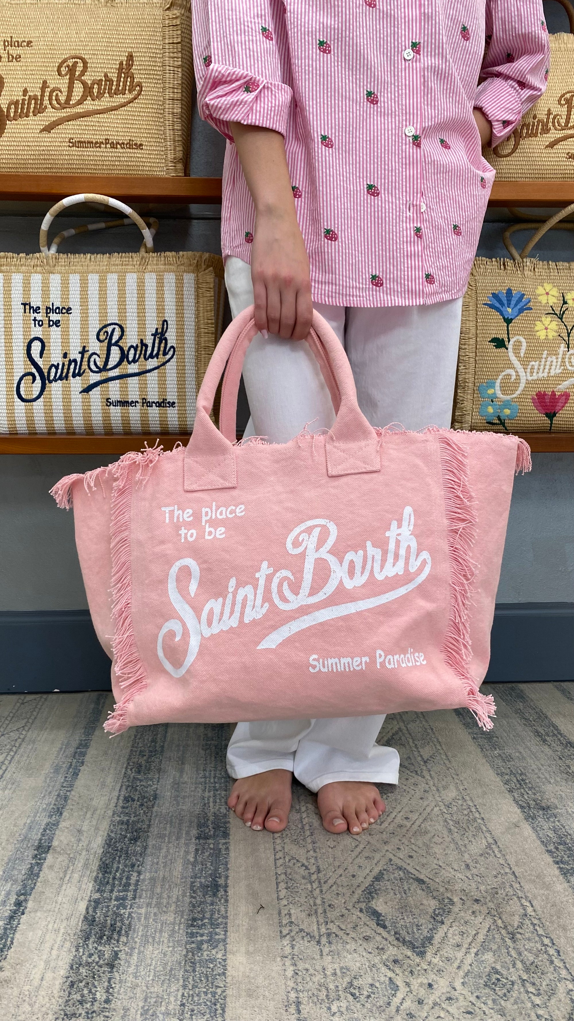 SAINT BARTH CAMICIA BRIGITTE FRAGOLINE