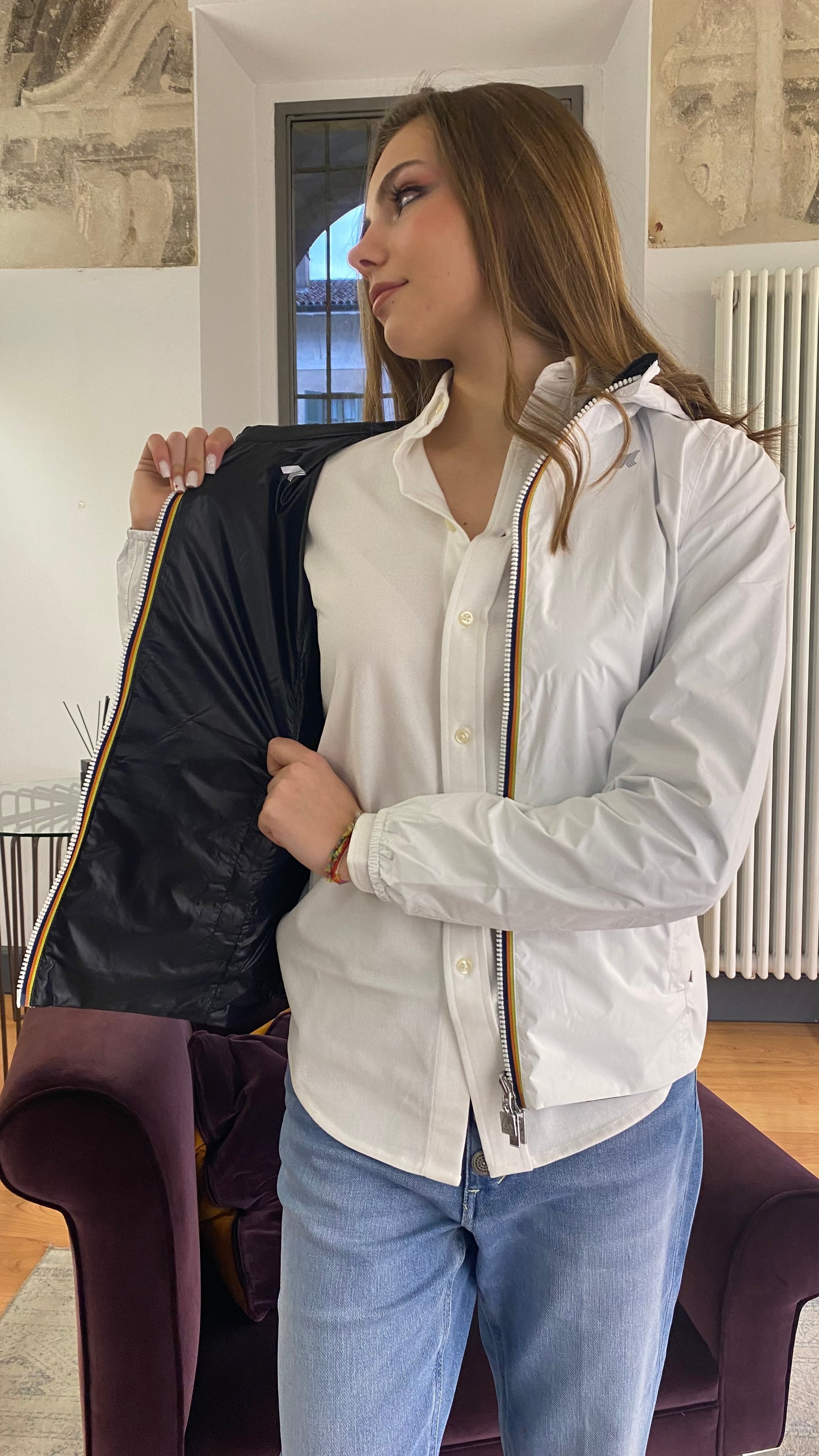 K-WAY GIUBBINO REVERSIBILE