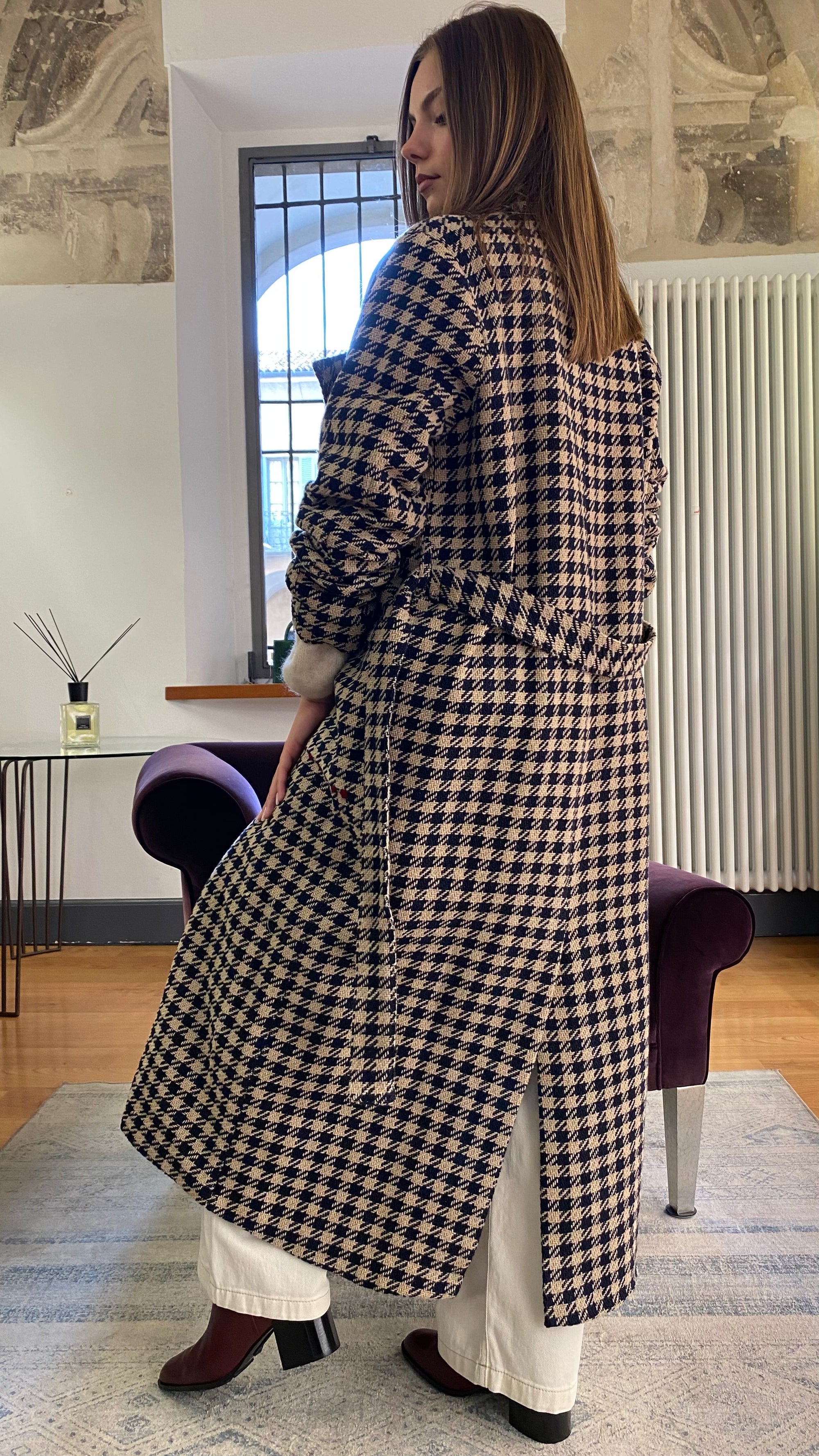 ALESSIA SANTI CAPPOTTO VESTAGLIA