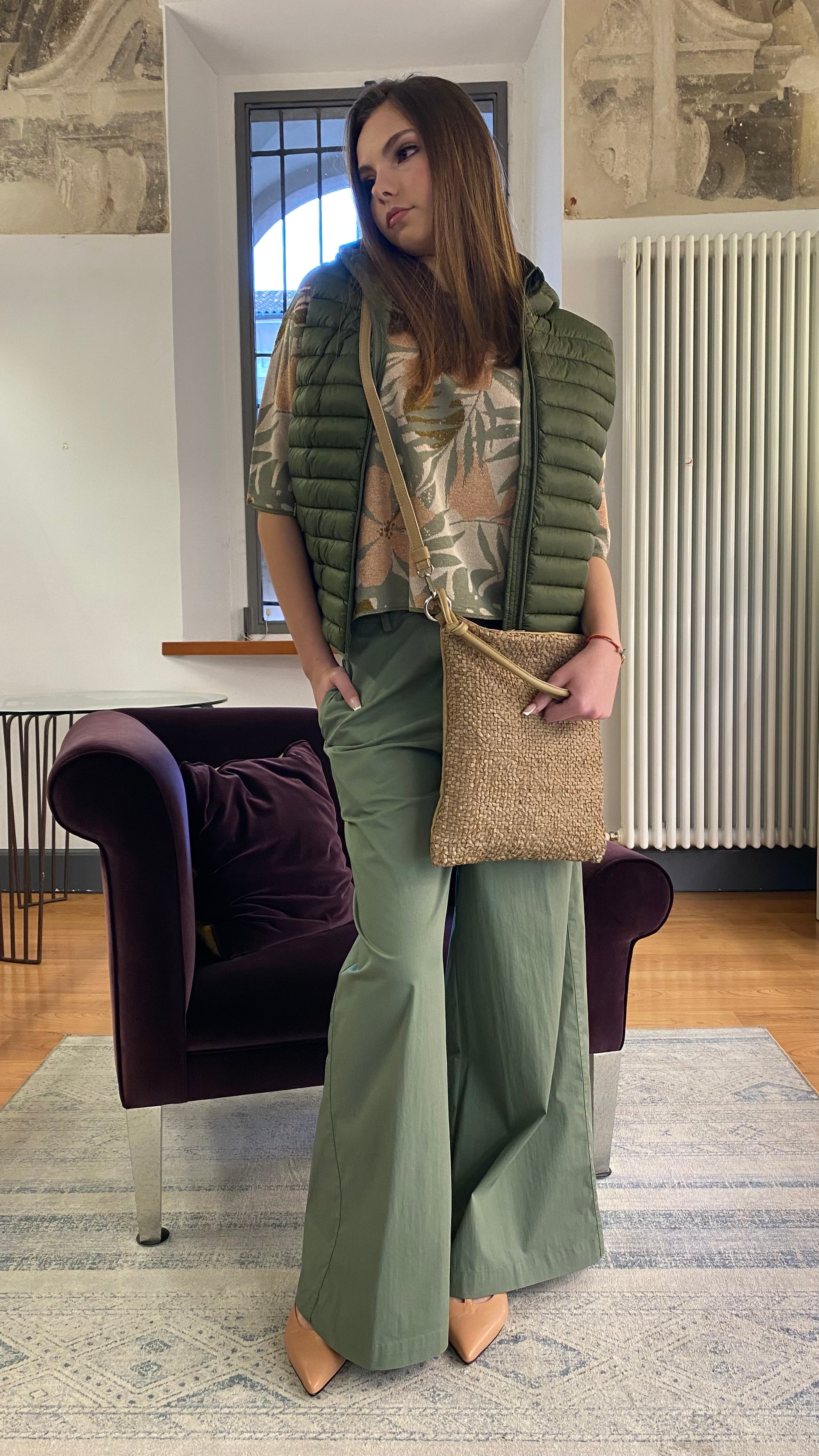 ALESSIA SANTI MAGLIA JAQUARD