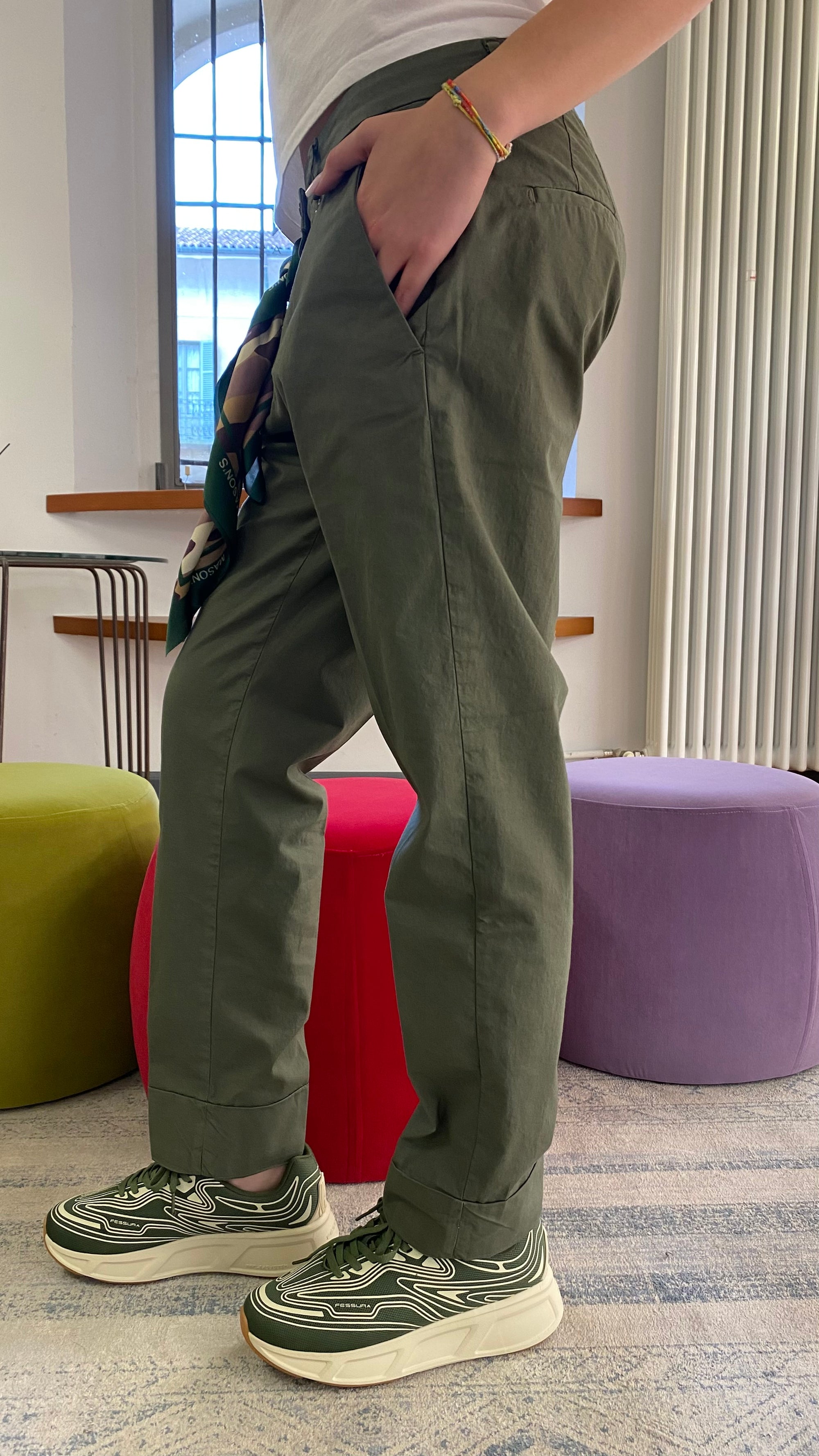 MASON'S PANTALONE NEW YORK CARROT