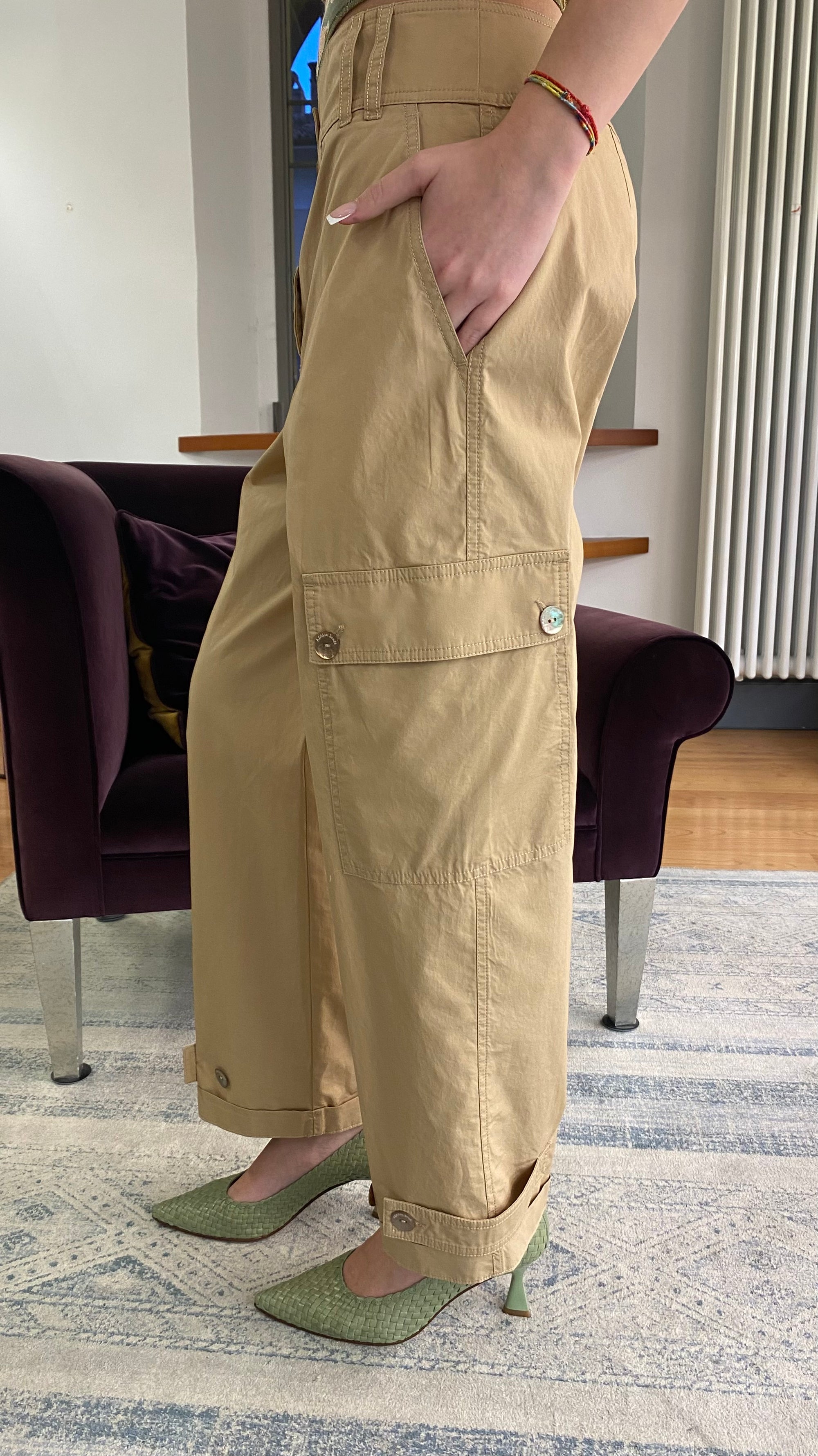 ALESSIA SANTI PANTALONE CARROT
