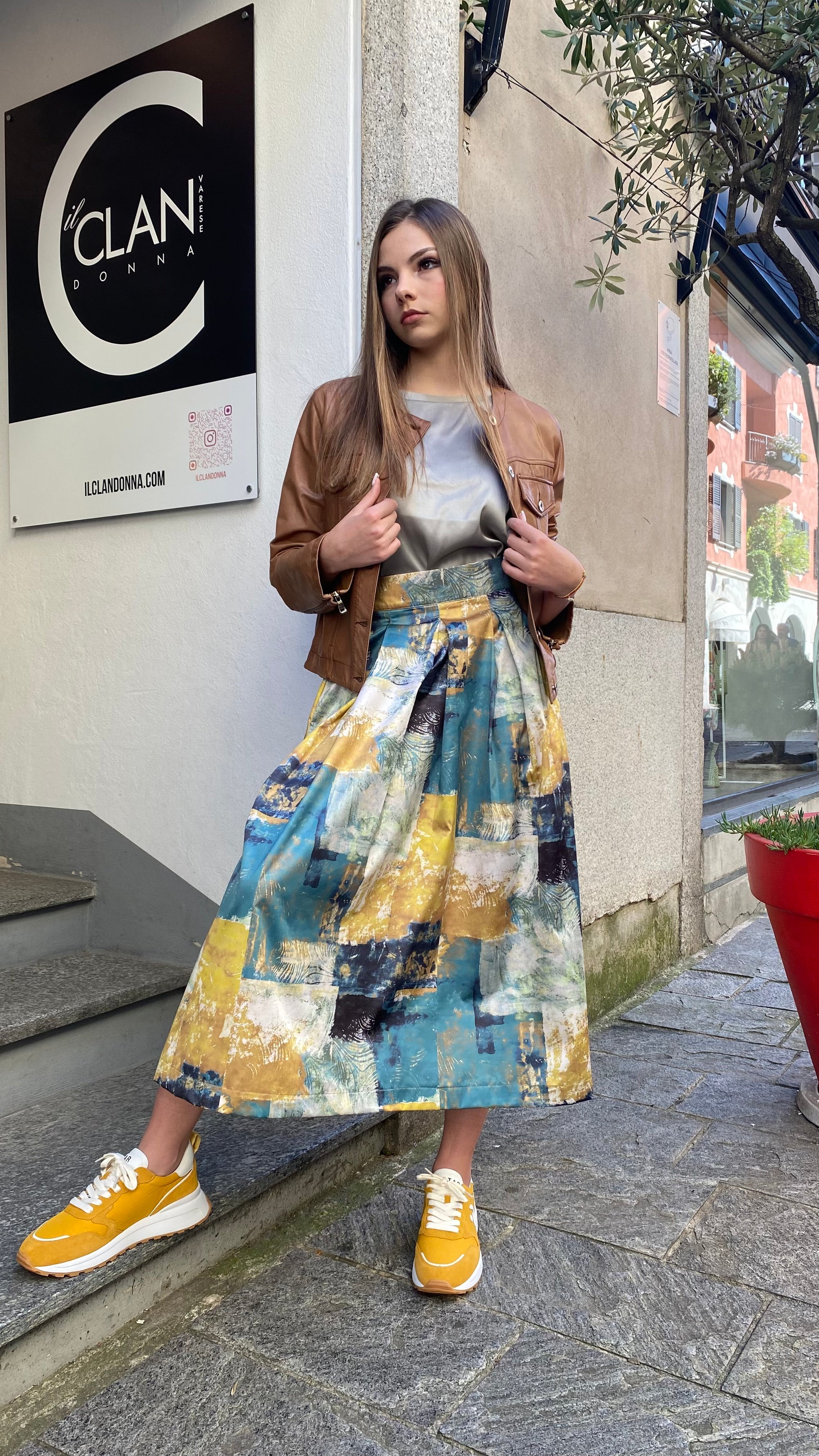 EPOQUE BY TITELO GONNA PIEGHE LIVIA