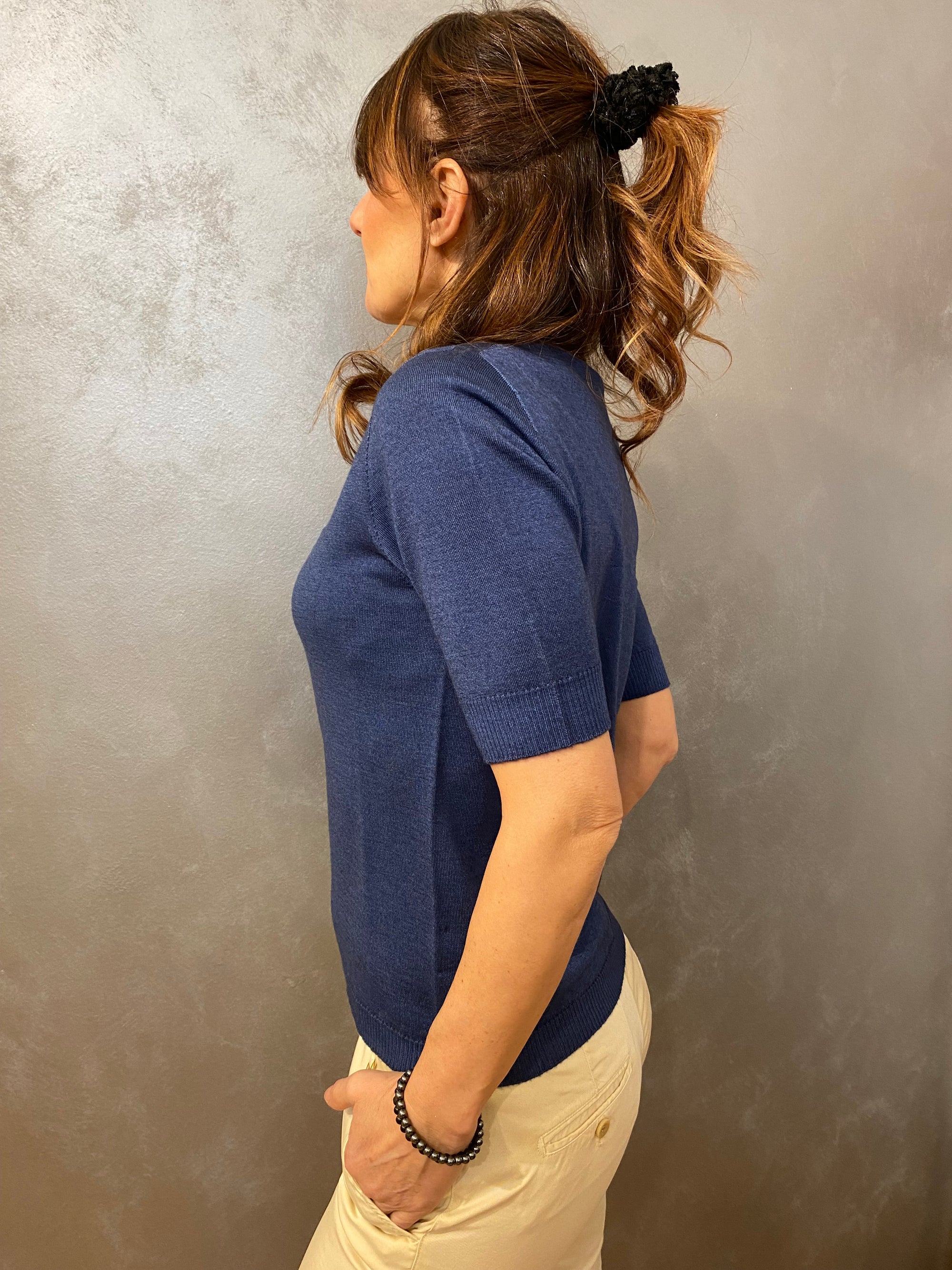 AROVESCIO MAGLIA MEZZA MANICA