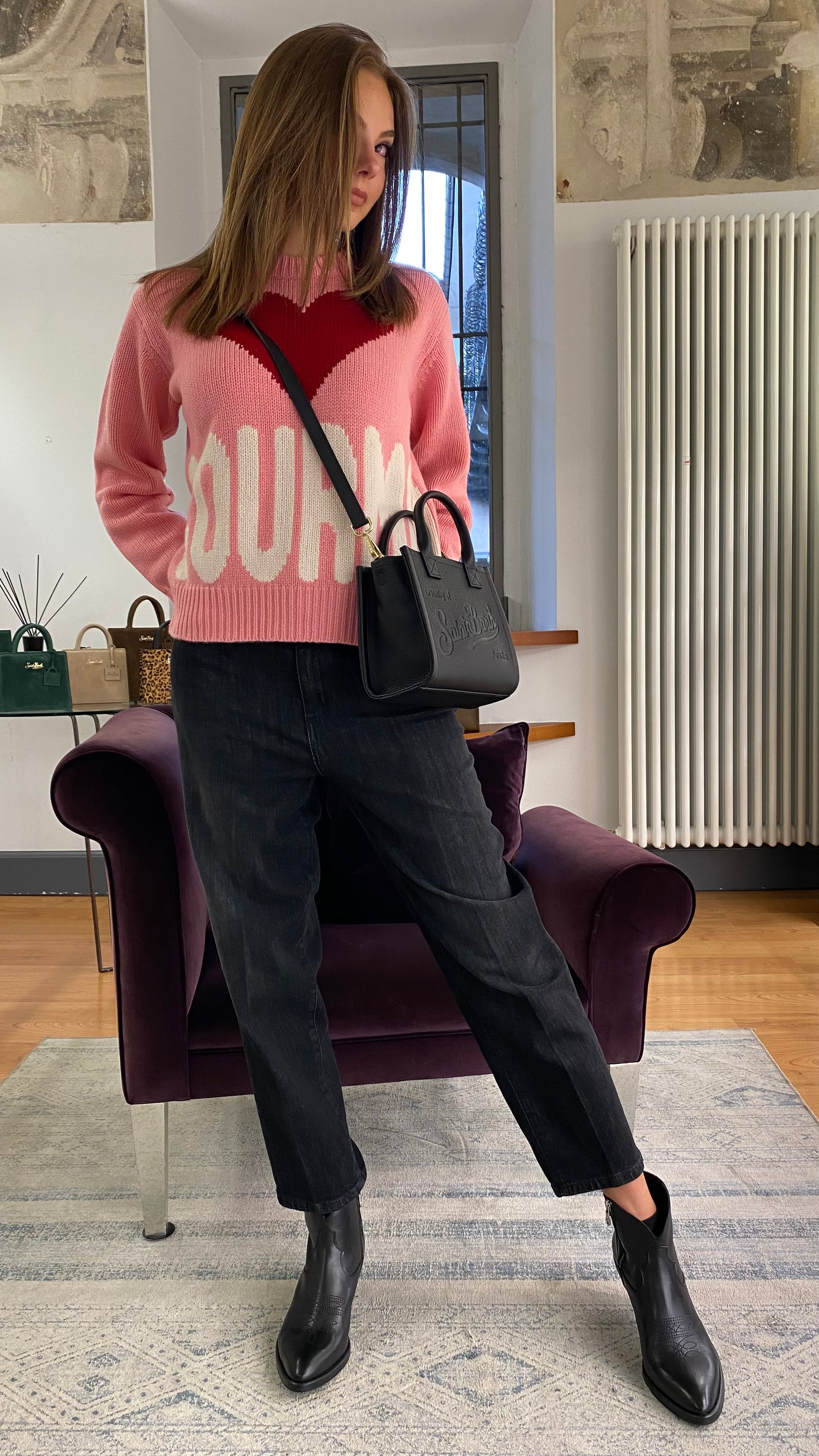SAINT BARTH VANITY MINI PELLE