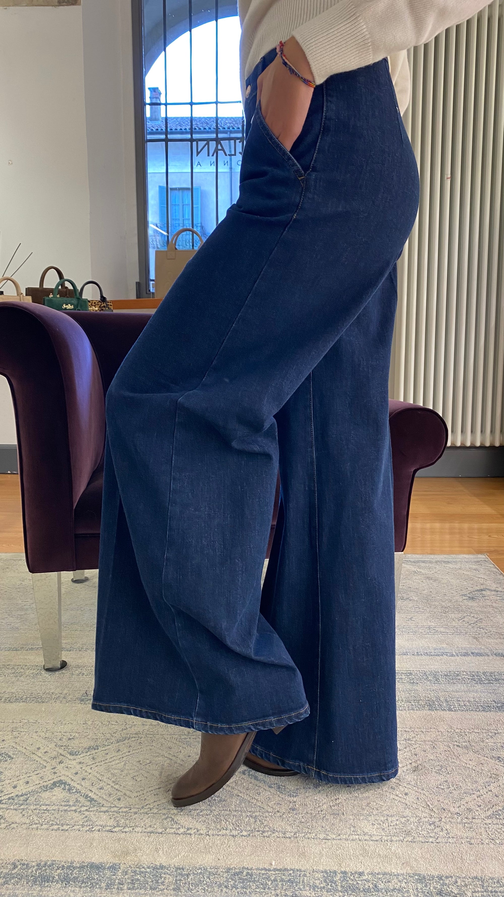 CIGALA'S JEANS SUPER PALAZZO