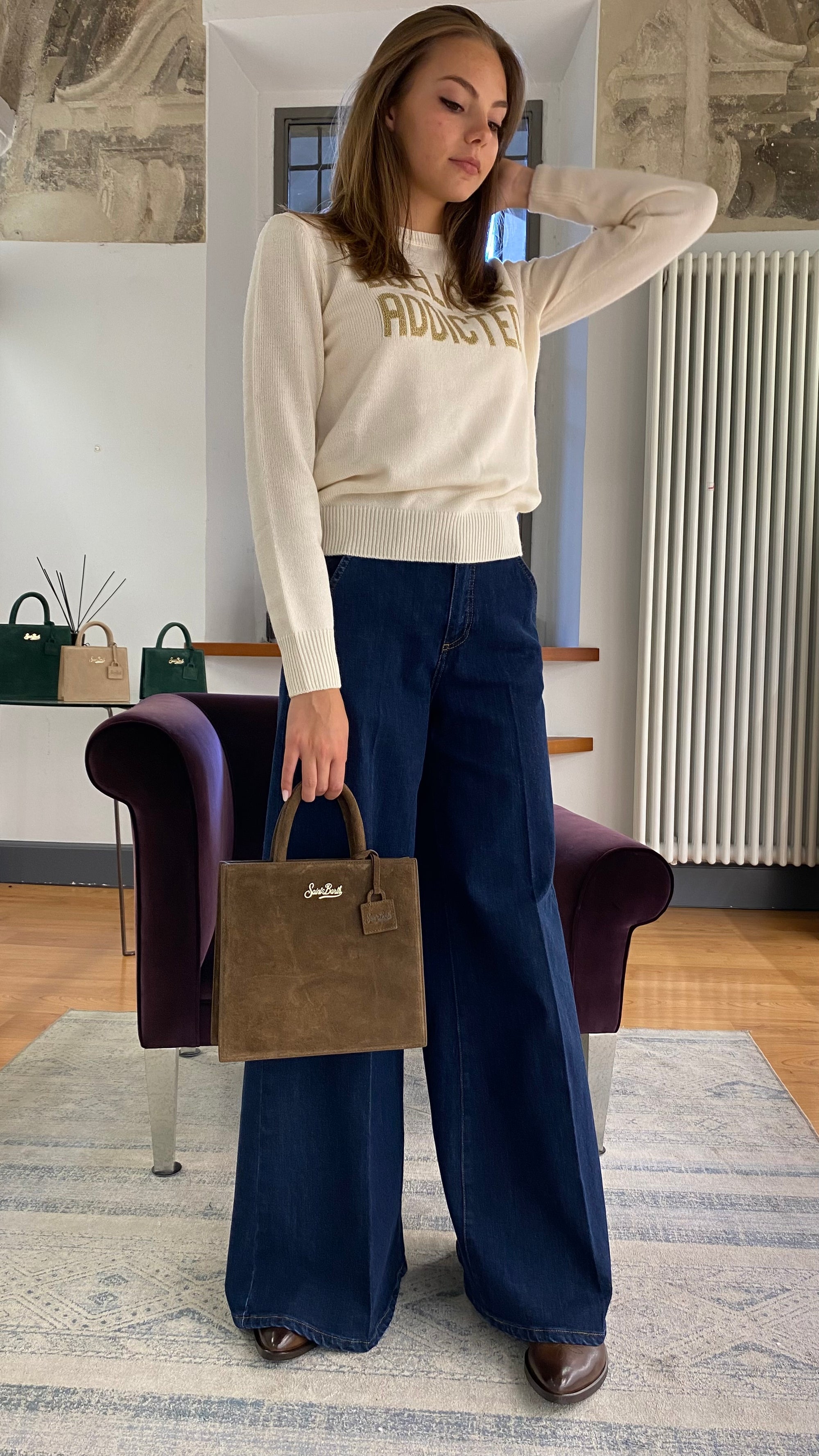 SAINT BARTH SHOP BAG MIDI