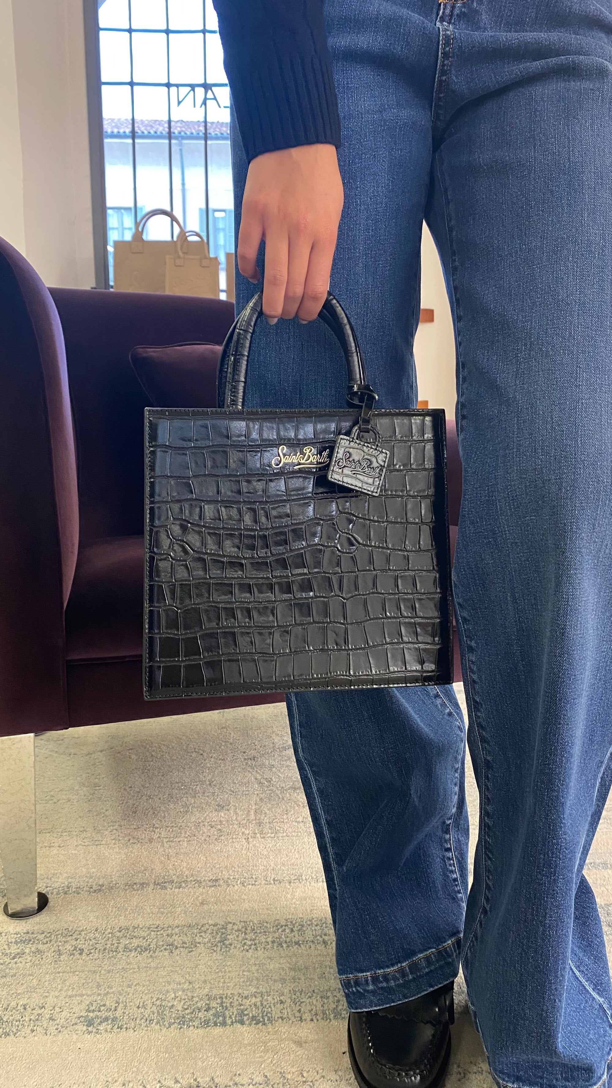 SAINT BARTH SHOP BAG MIDI