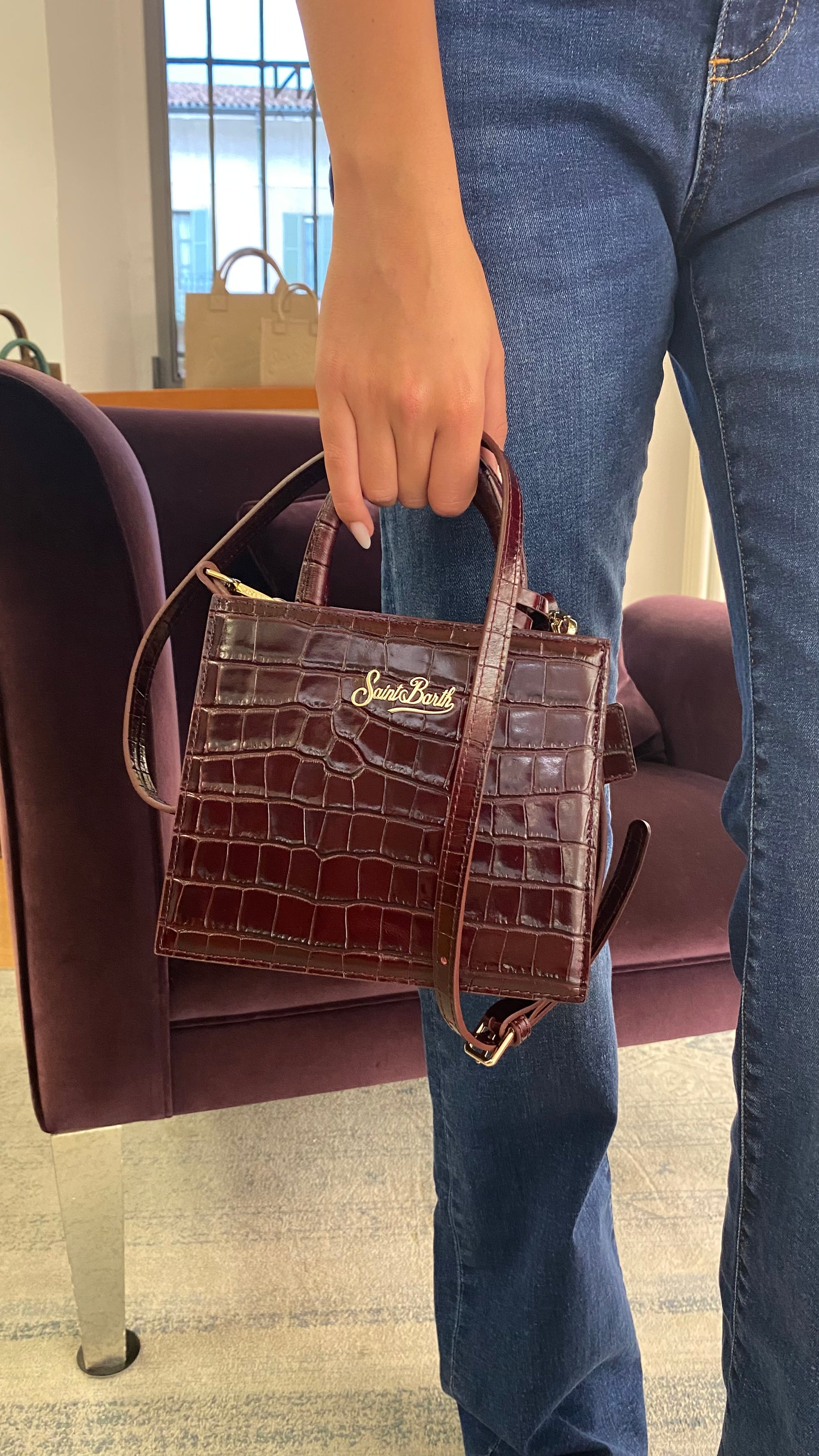 SAINT BARTH SHOP BAG MINI