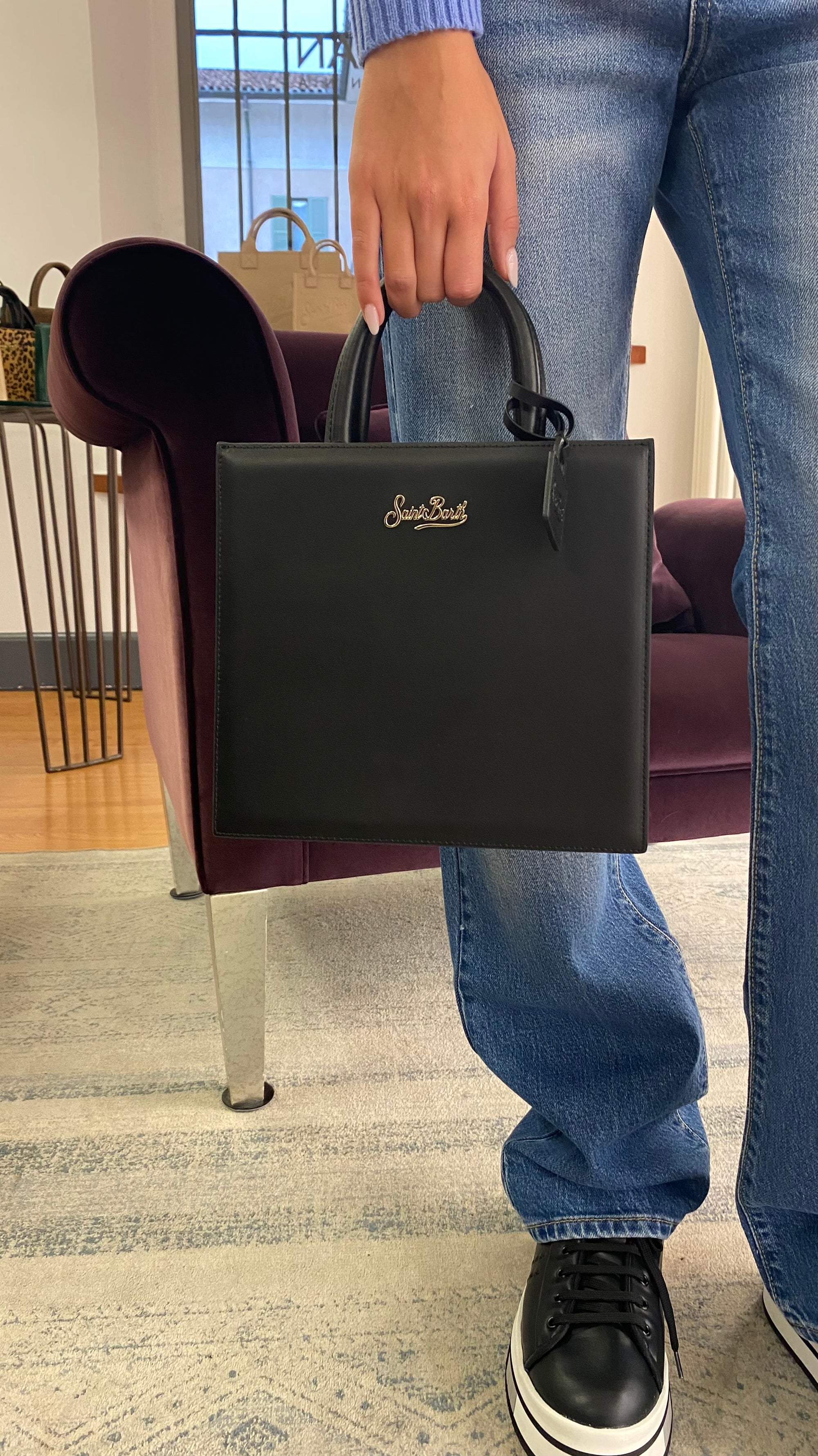 SAINT BARTH SHOP BAG MIDI