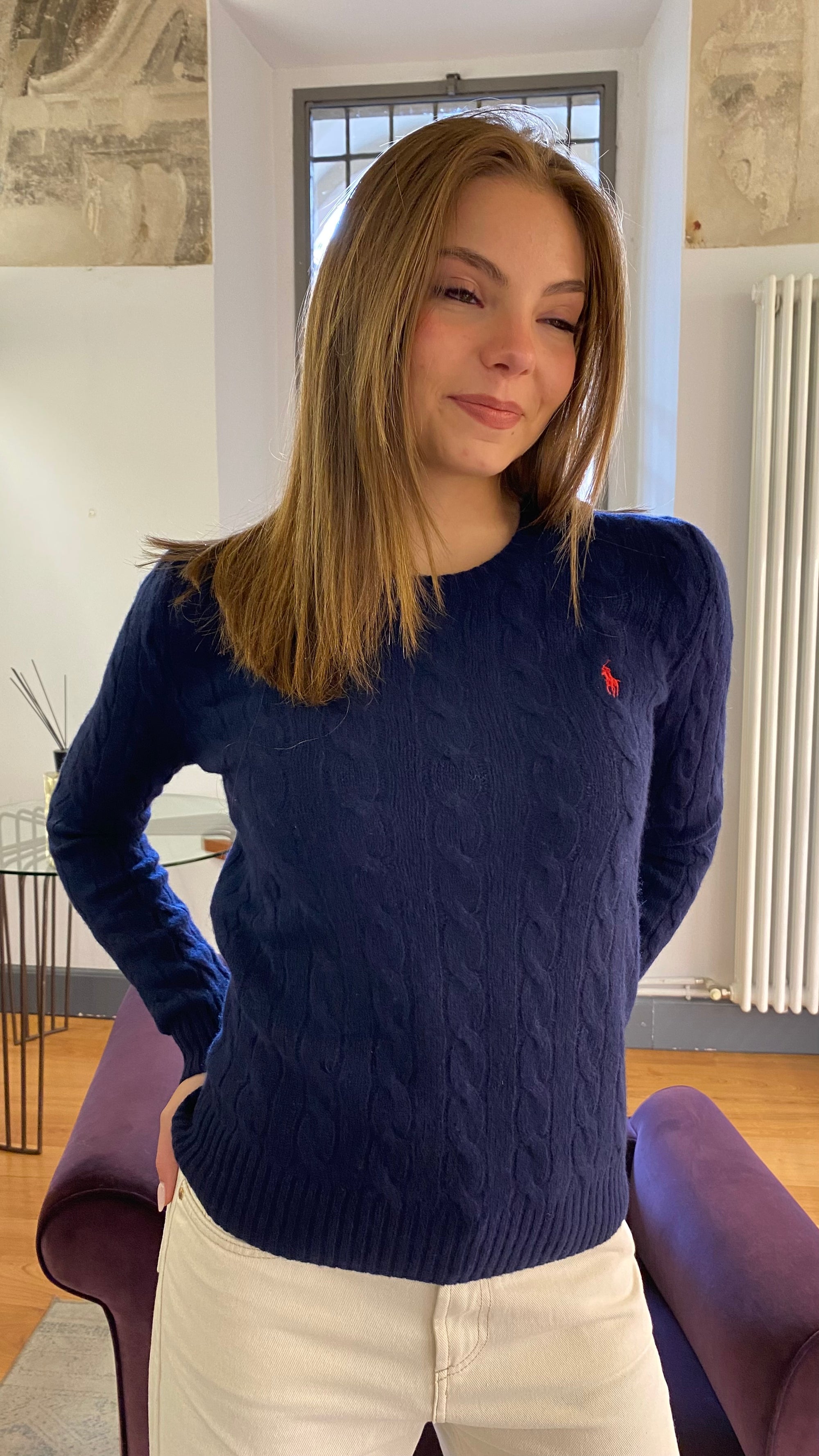 AI25 POLO RALPH LAUREN MAGLIA GIROCOLLO