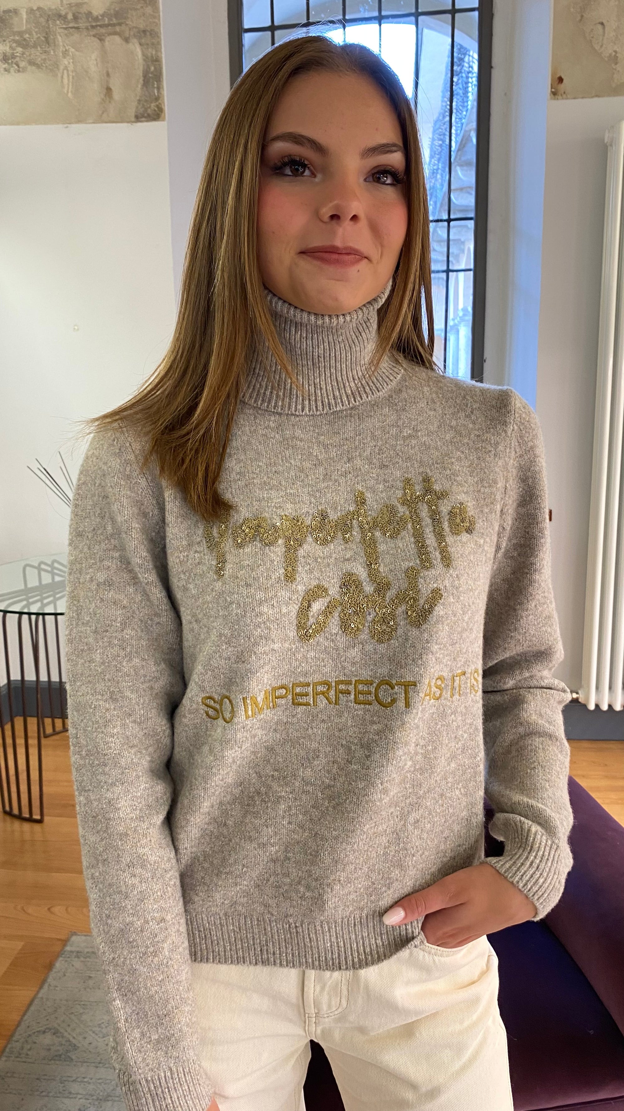 ALESSIA SANTI DOLCEVITA PARLATO CROP