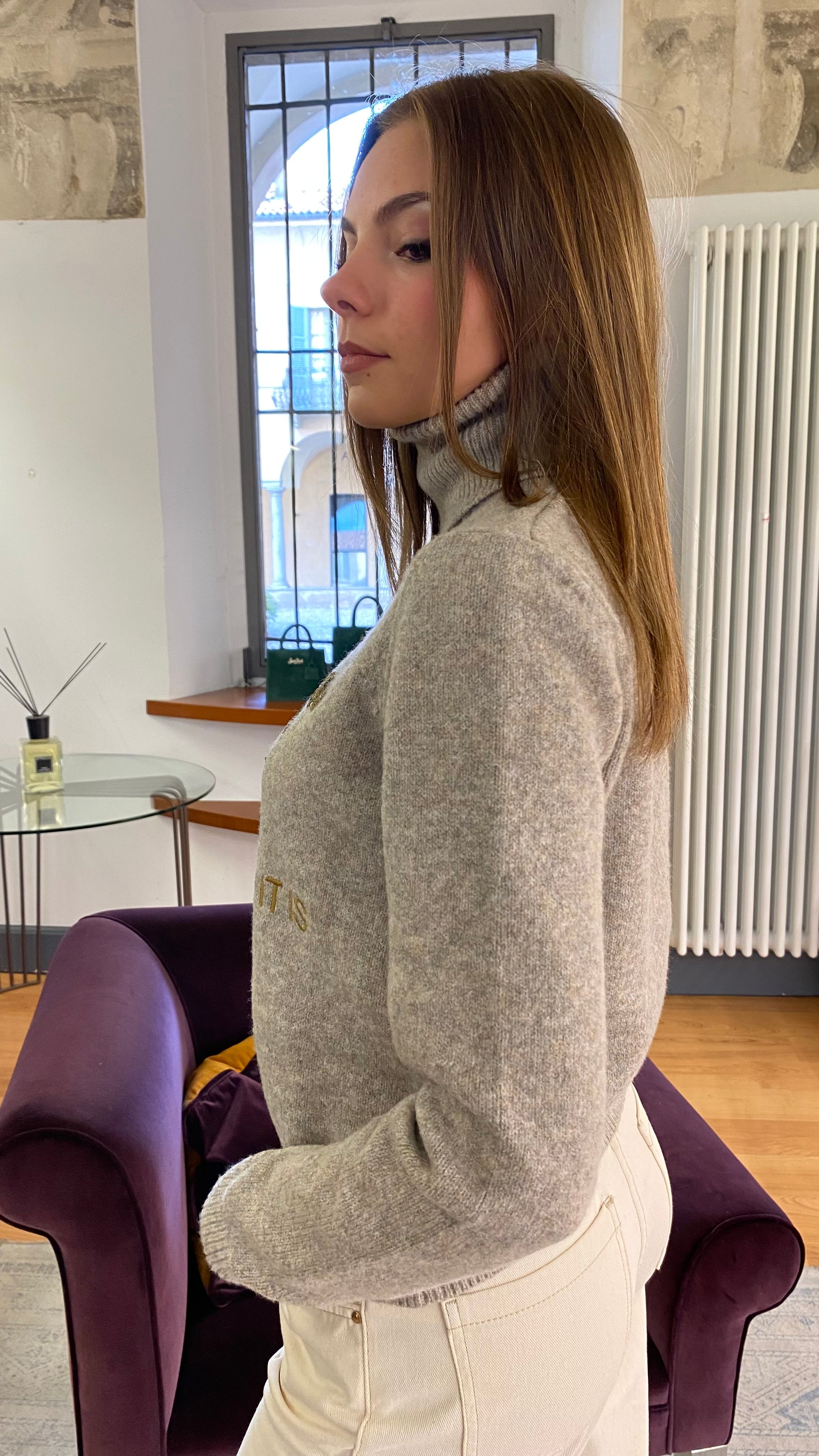 ALESSIA SANTI DOLCEVITA PARLATO CROP