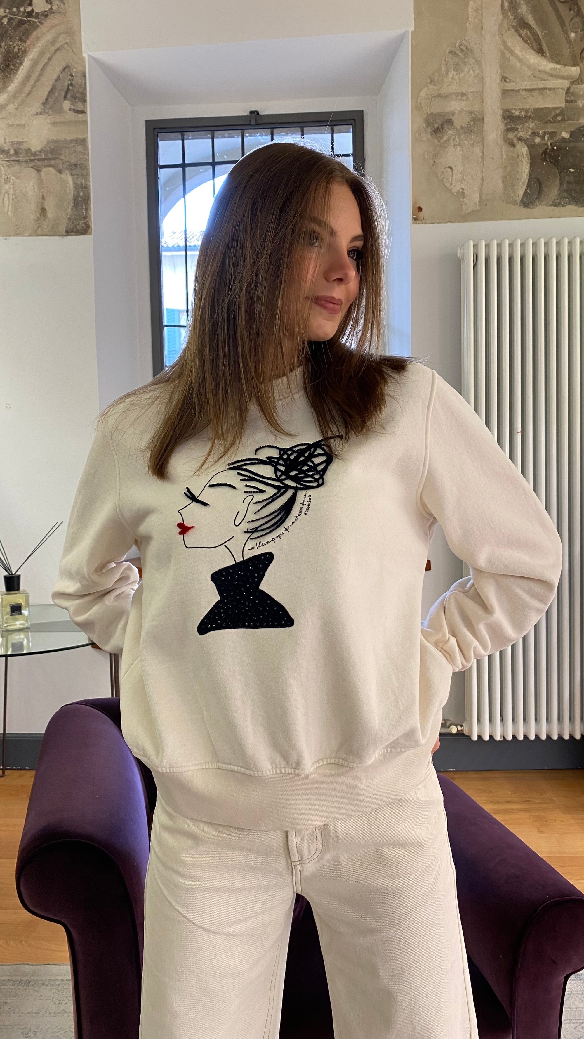 ALESSIA SANTI FELPA ICONICA