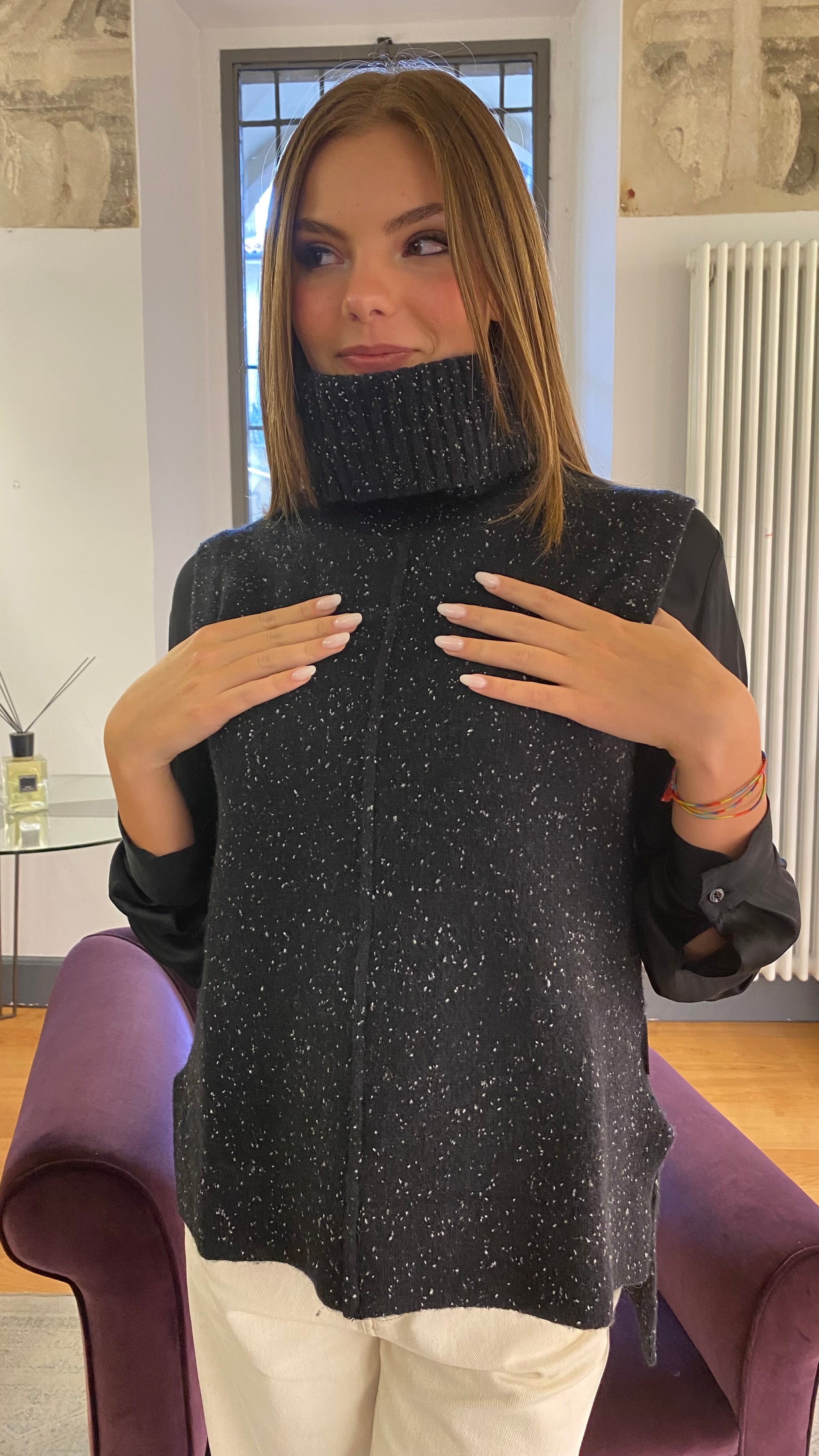 ALESSIA SANTI MAGLIA FIL-A-FIL