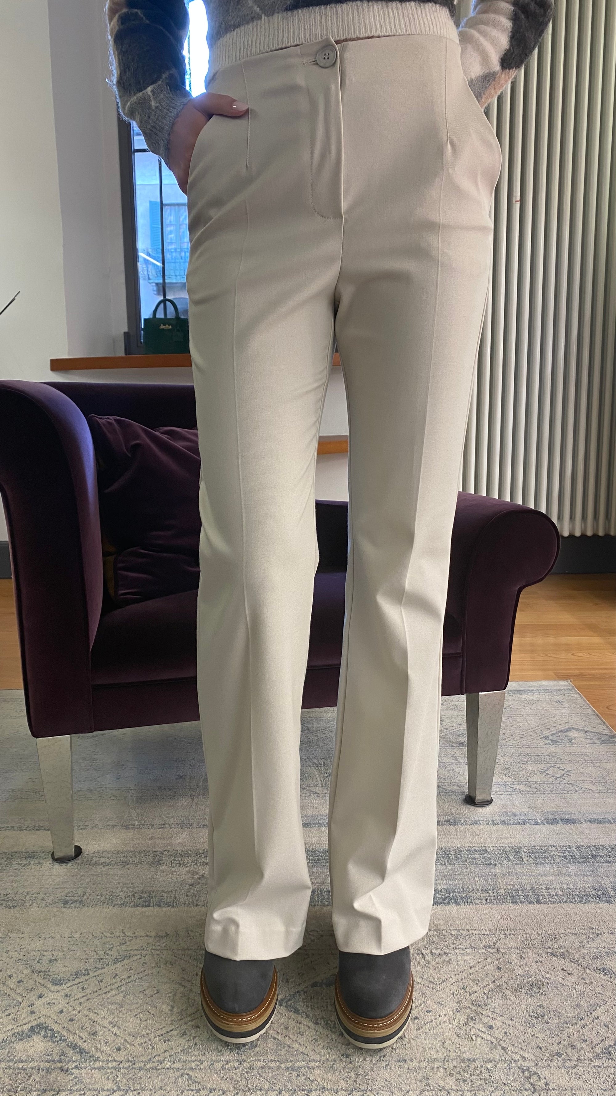 ALESSIA SANTI PANTALONI TROMBETTA