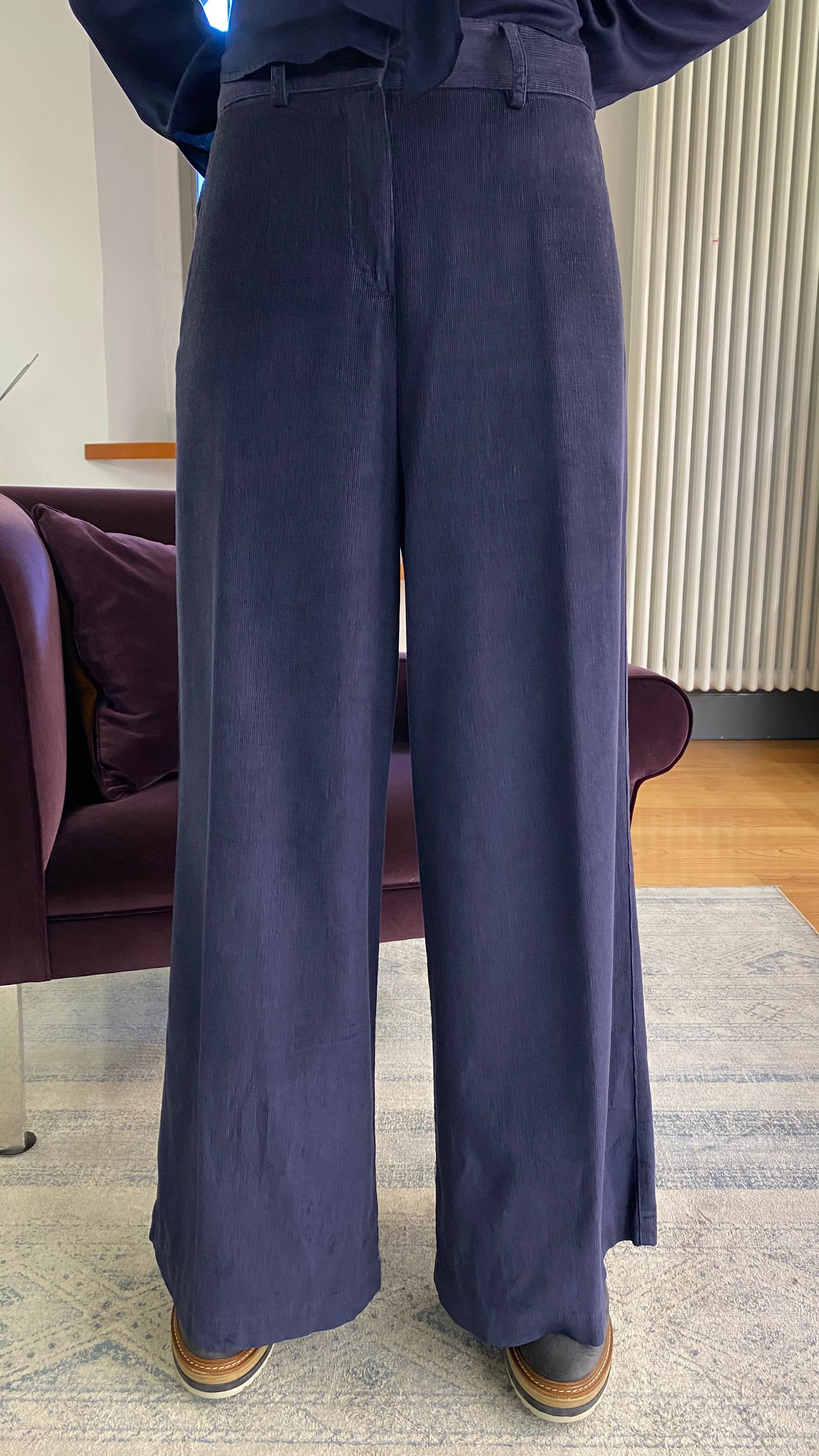 ALESSIA SANTI PANTALONI VELLUTO
