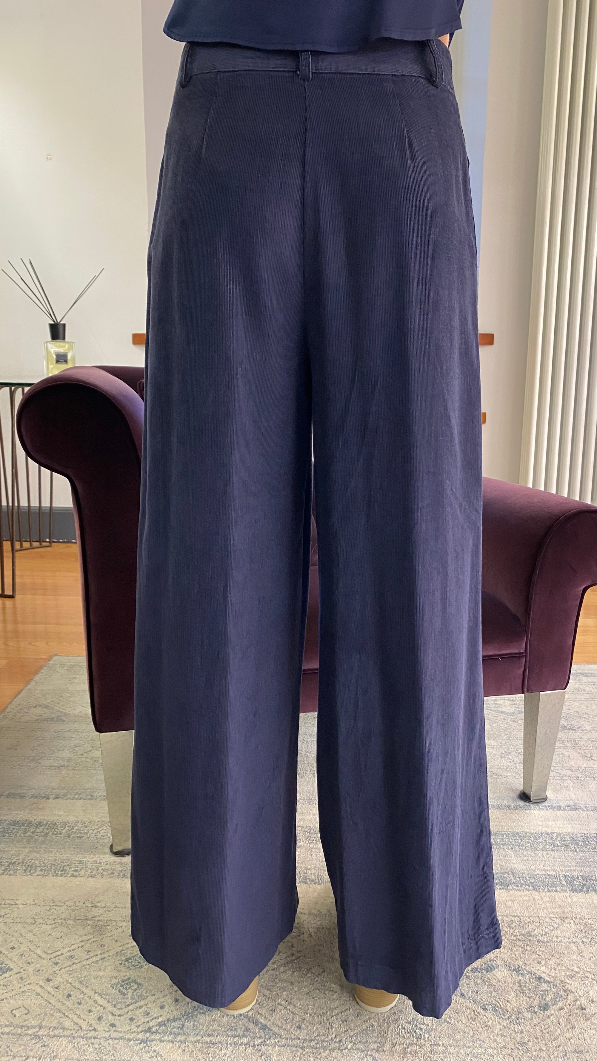 ALESSIA SANTI PANTALONI VELLUTO