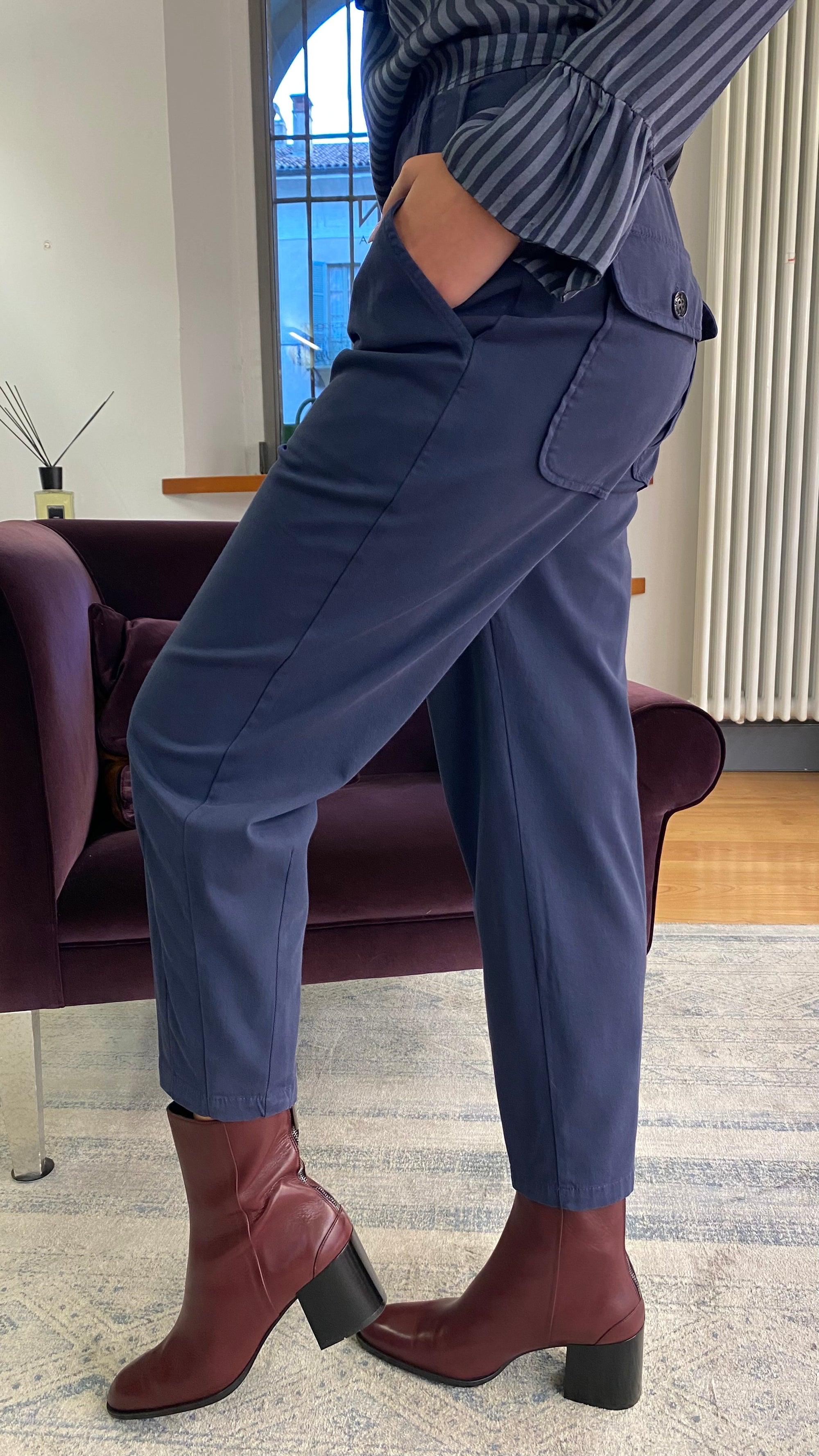 ALESSIA SANTI PANTALONI CARROT