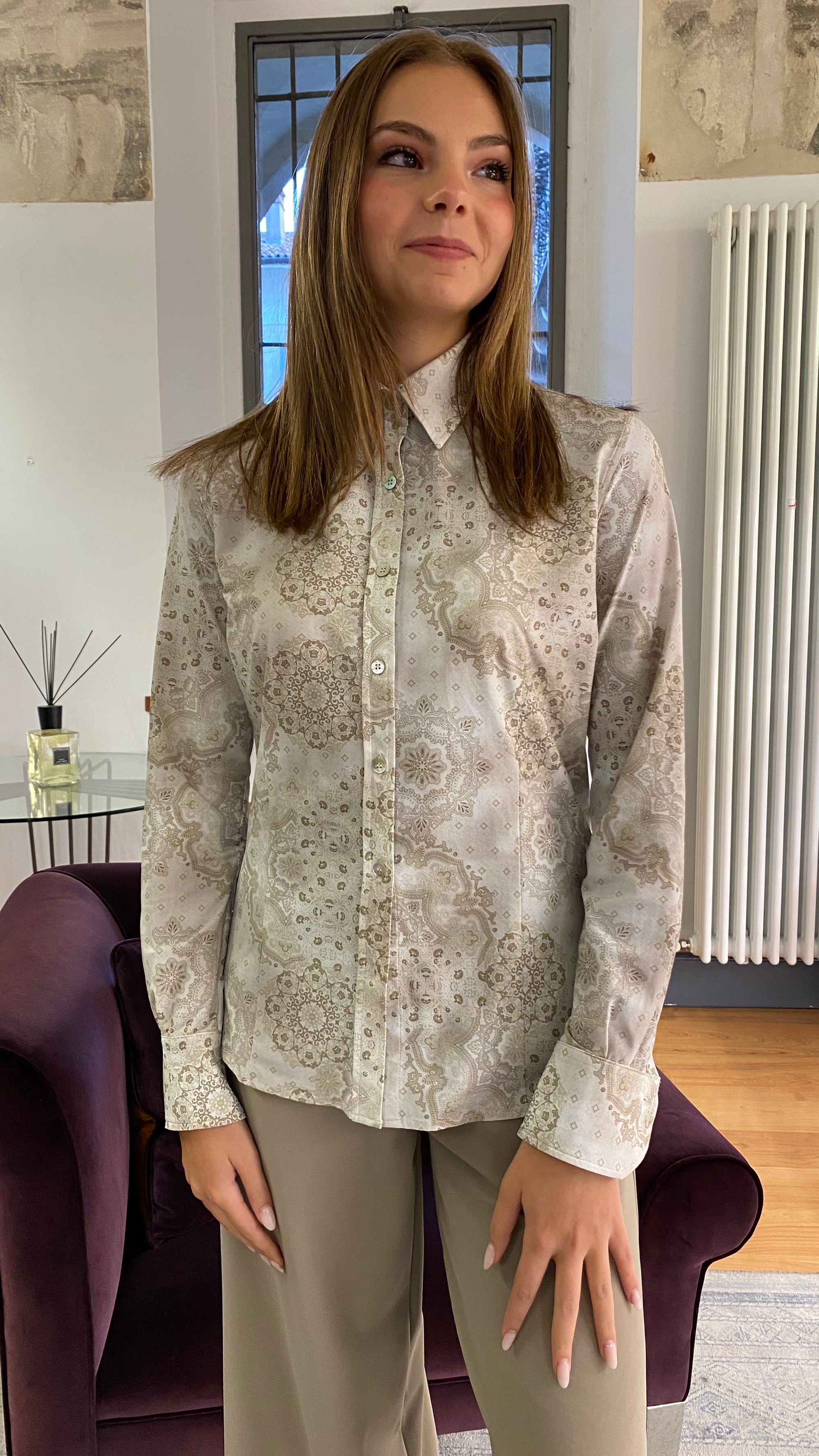 RRD CAMICIA SLIM FANTASIA
