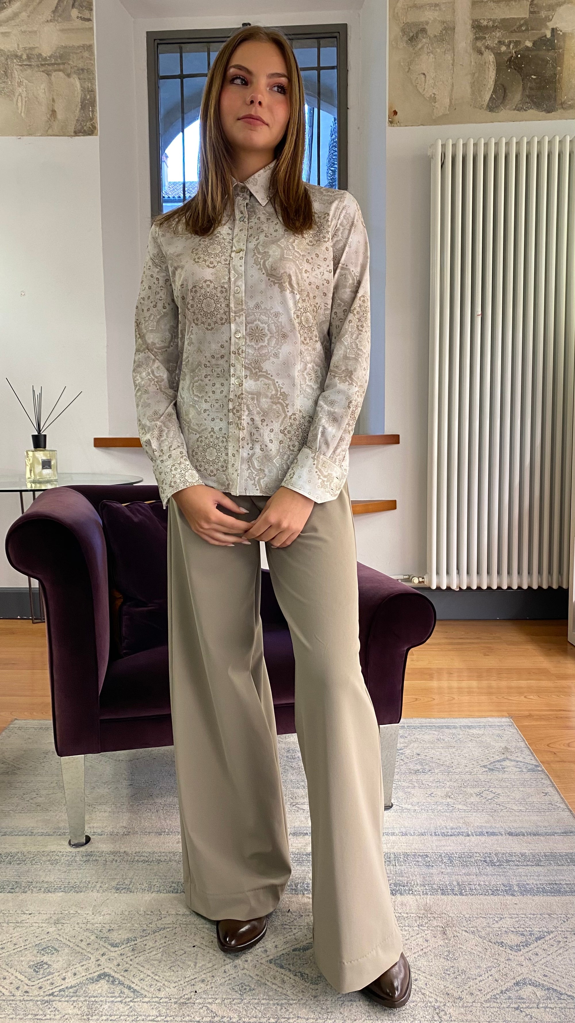 RRD CAMICIA SLIM FANTASIA