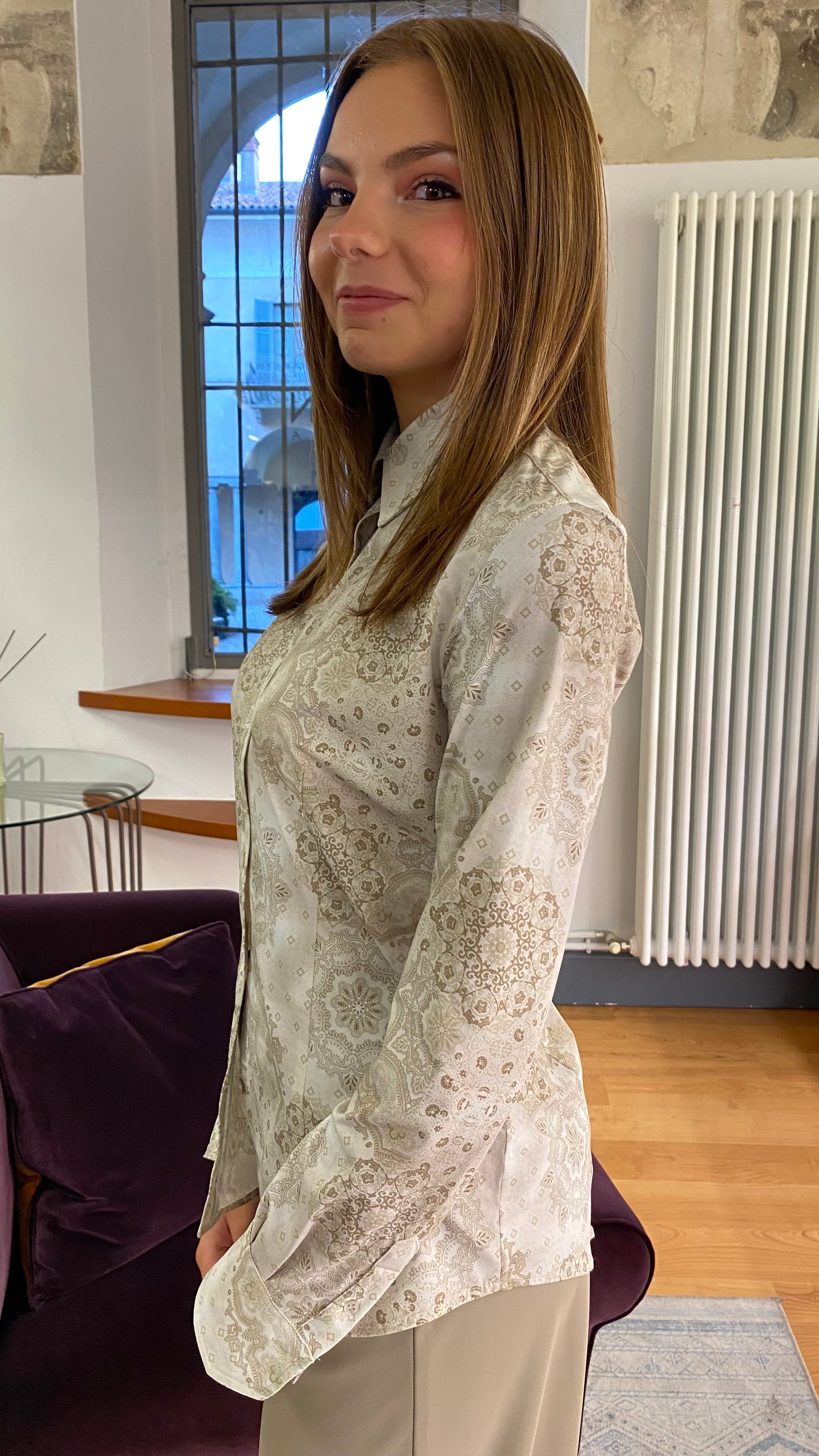 RRD CAMICIA SLIM FANTASIA