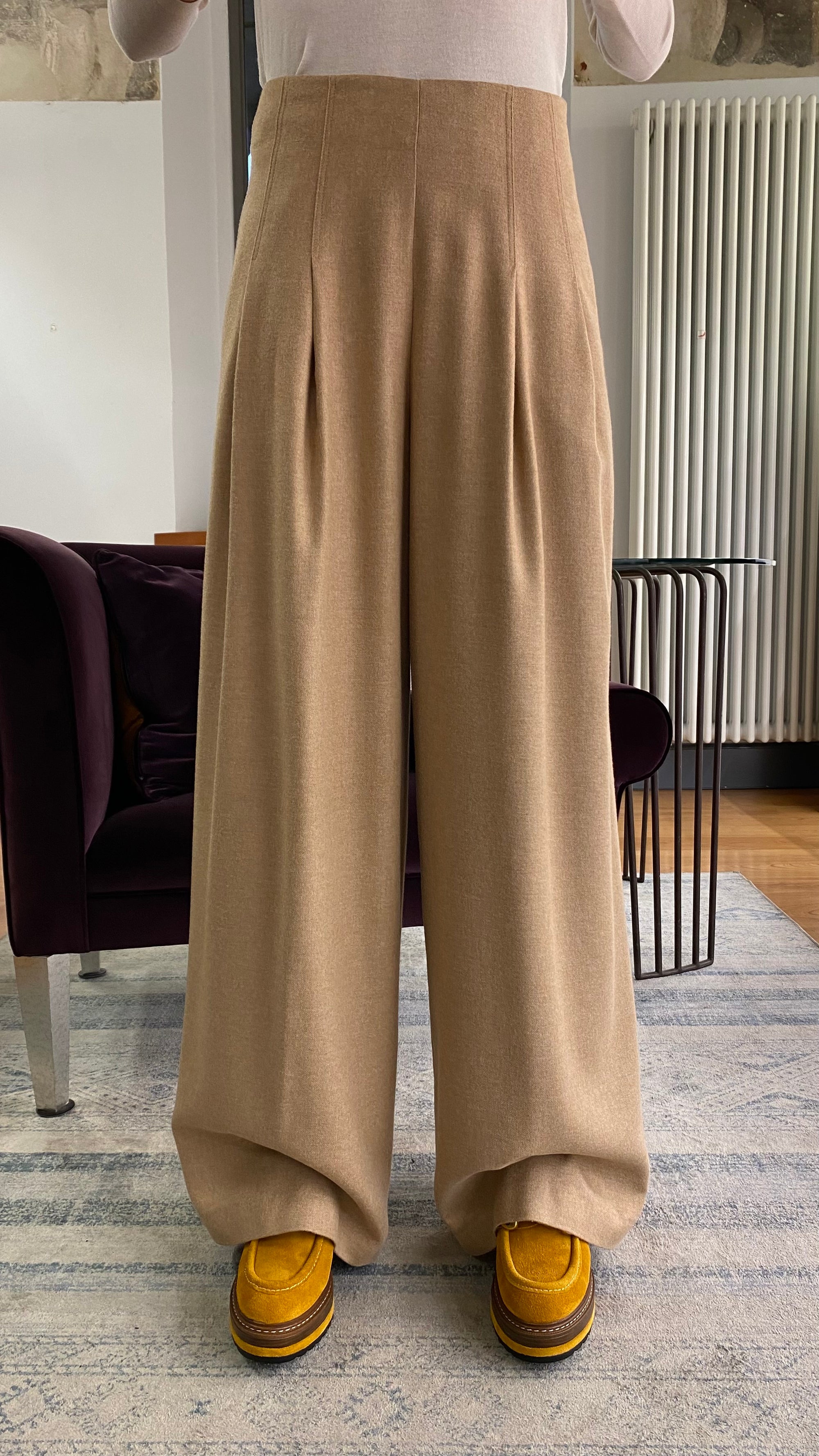 ADELE PANTALONE PALAZZO PINCES