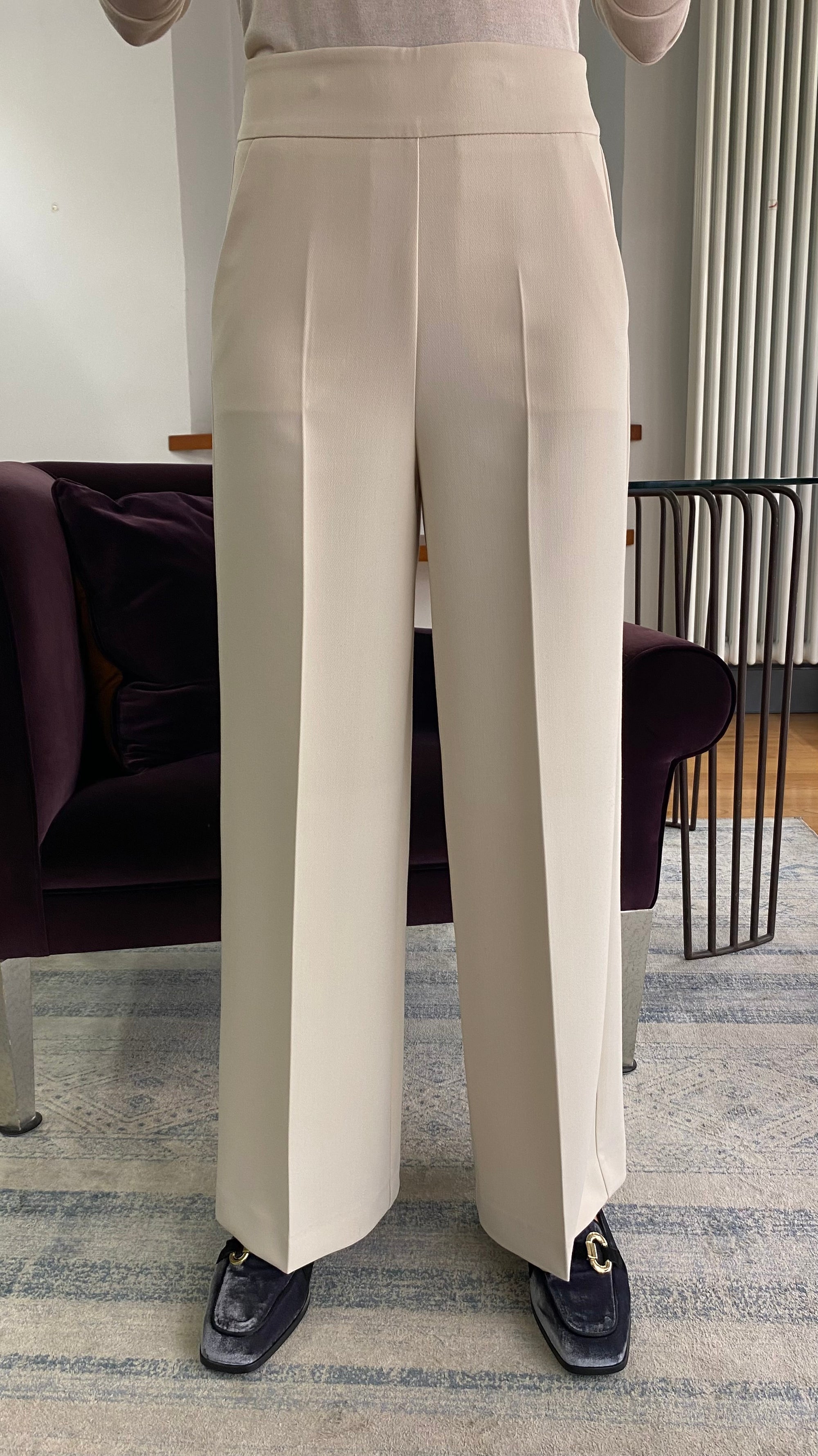 ADELE PANTALONE PALAZZO CROP