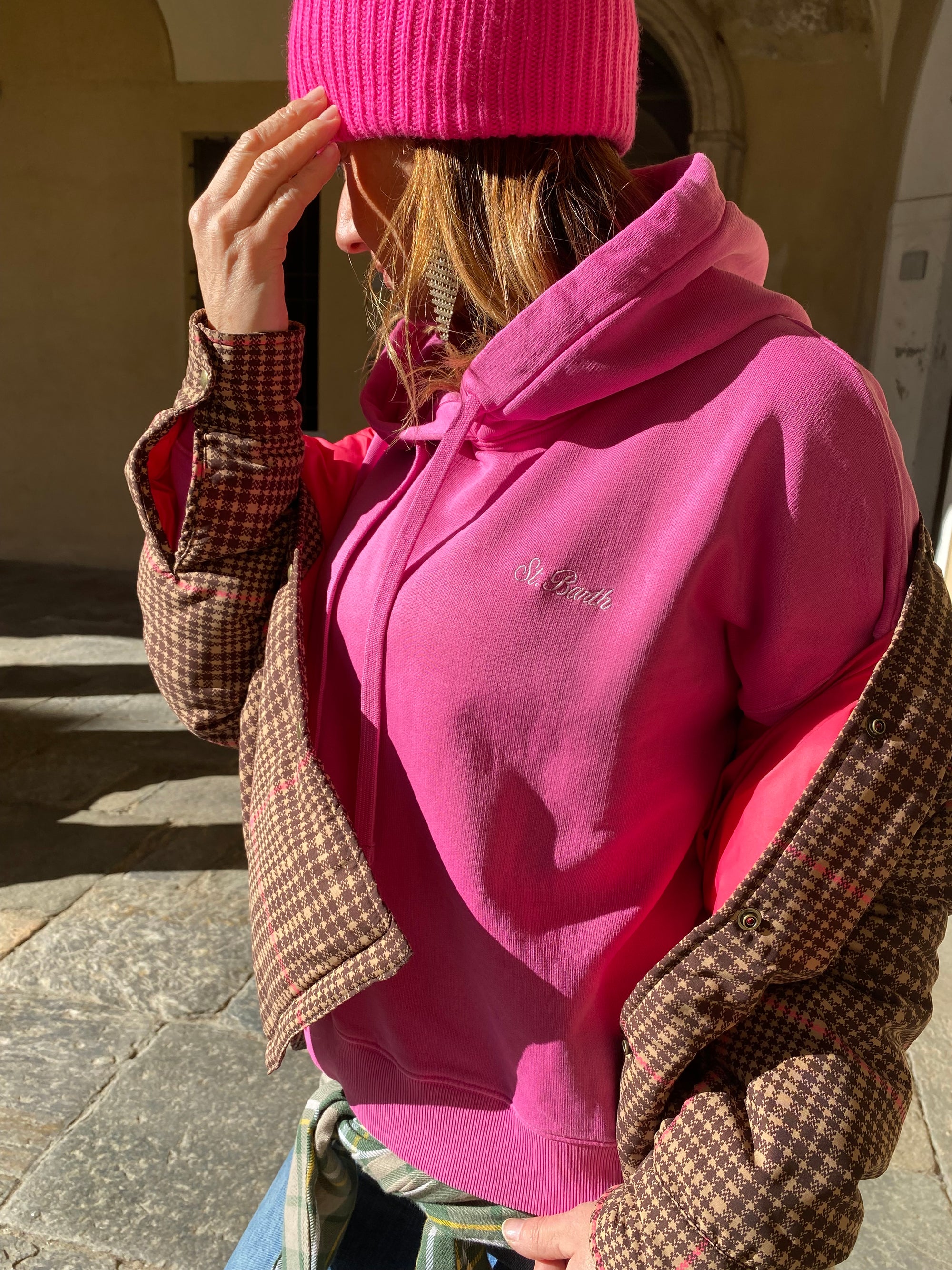 SAINT BARTH FELPA CROP