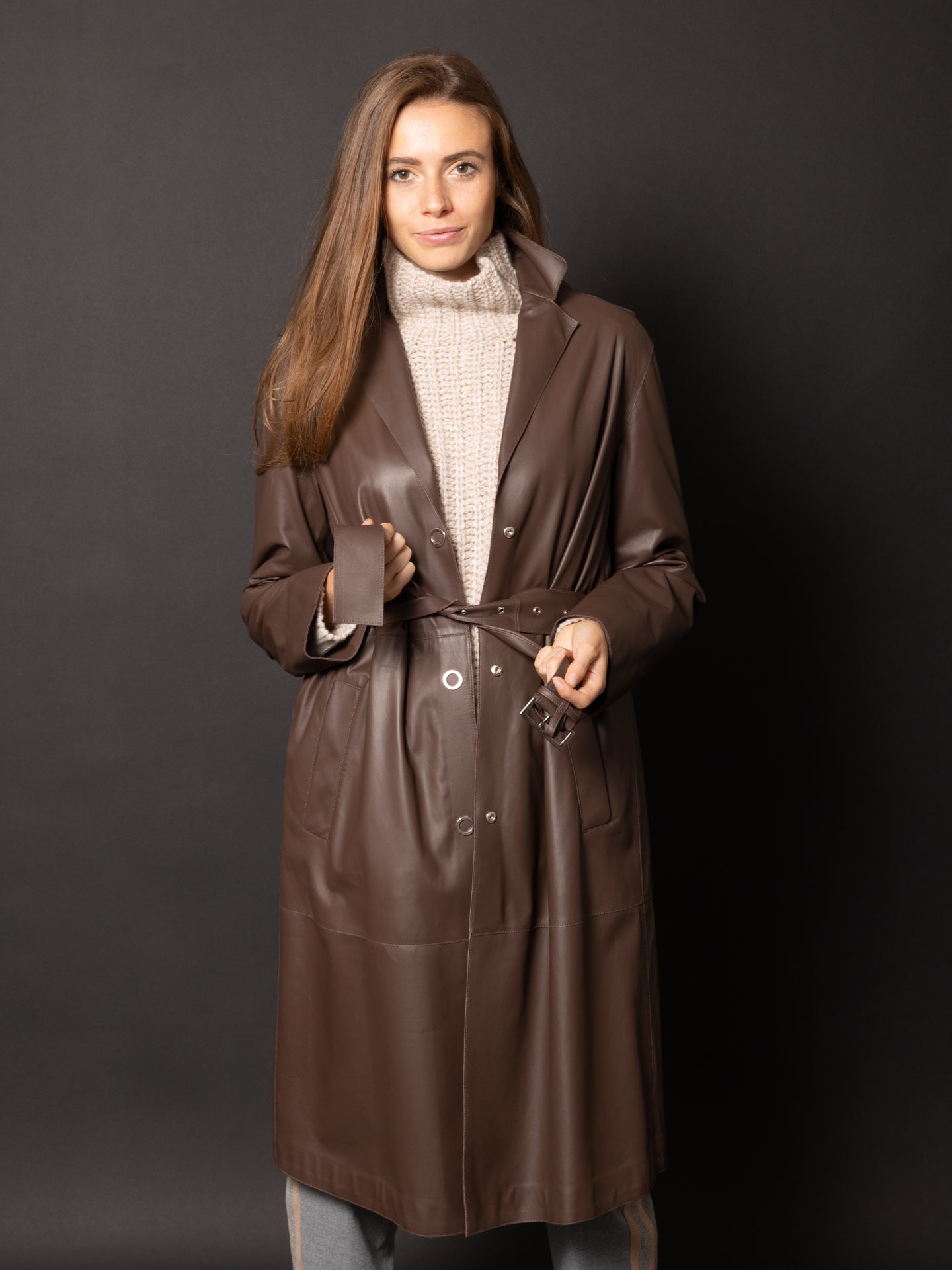 PESERICO TRENCH PELLE