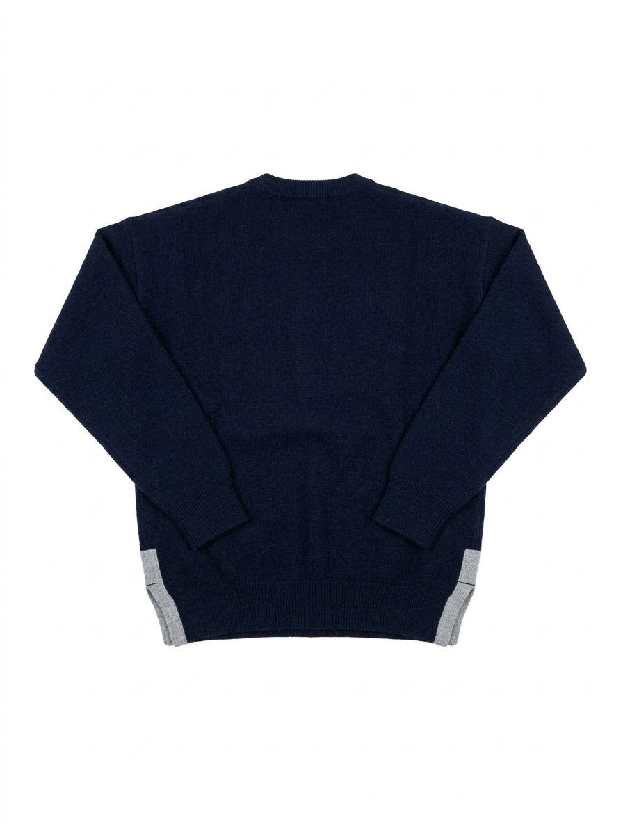 SAINT BARTH MAXI CARDIGAN JACQUARD