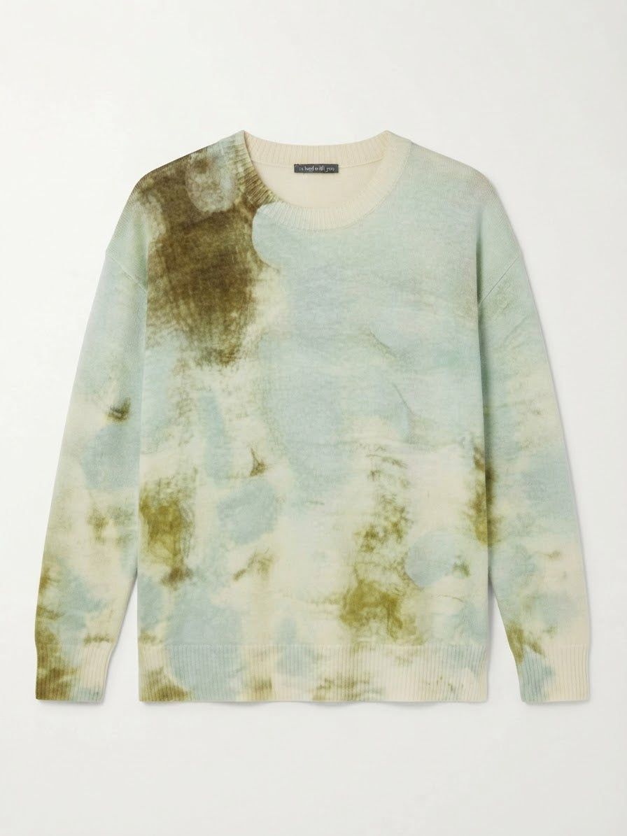 IN BED WITH YOU MAGLIA STAMPA ASTRATTA