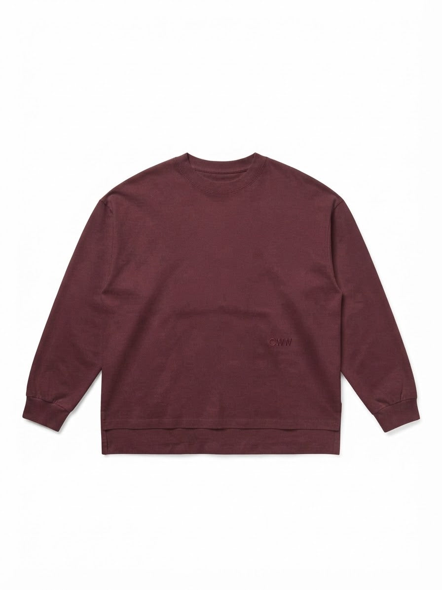 OWN FELPA OVER IN COTONE ORGANICO