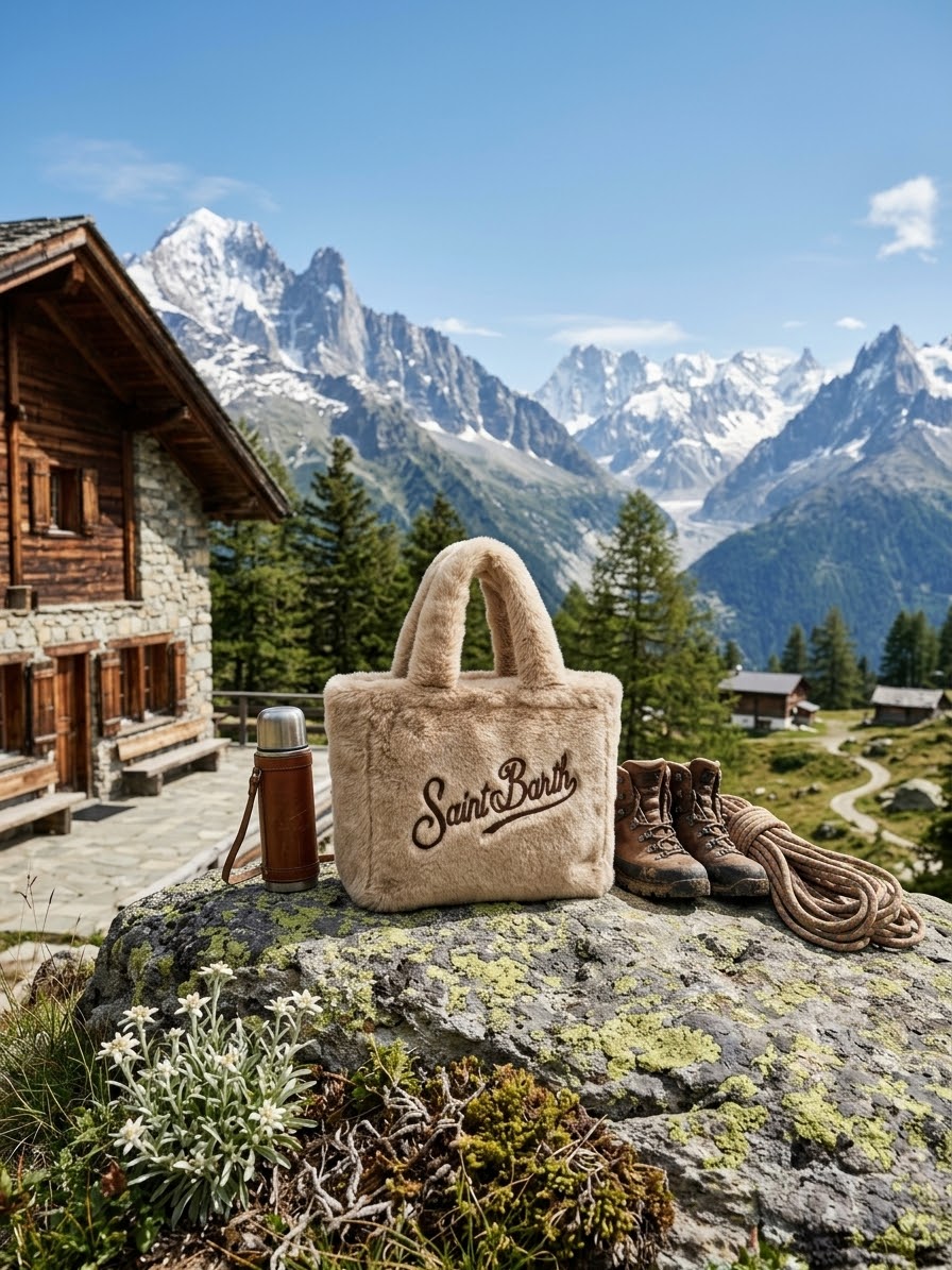 SAINT BARTH BAG COLETTE ECO VISONE