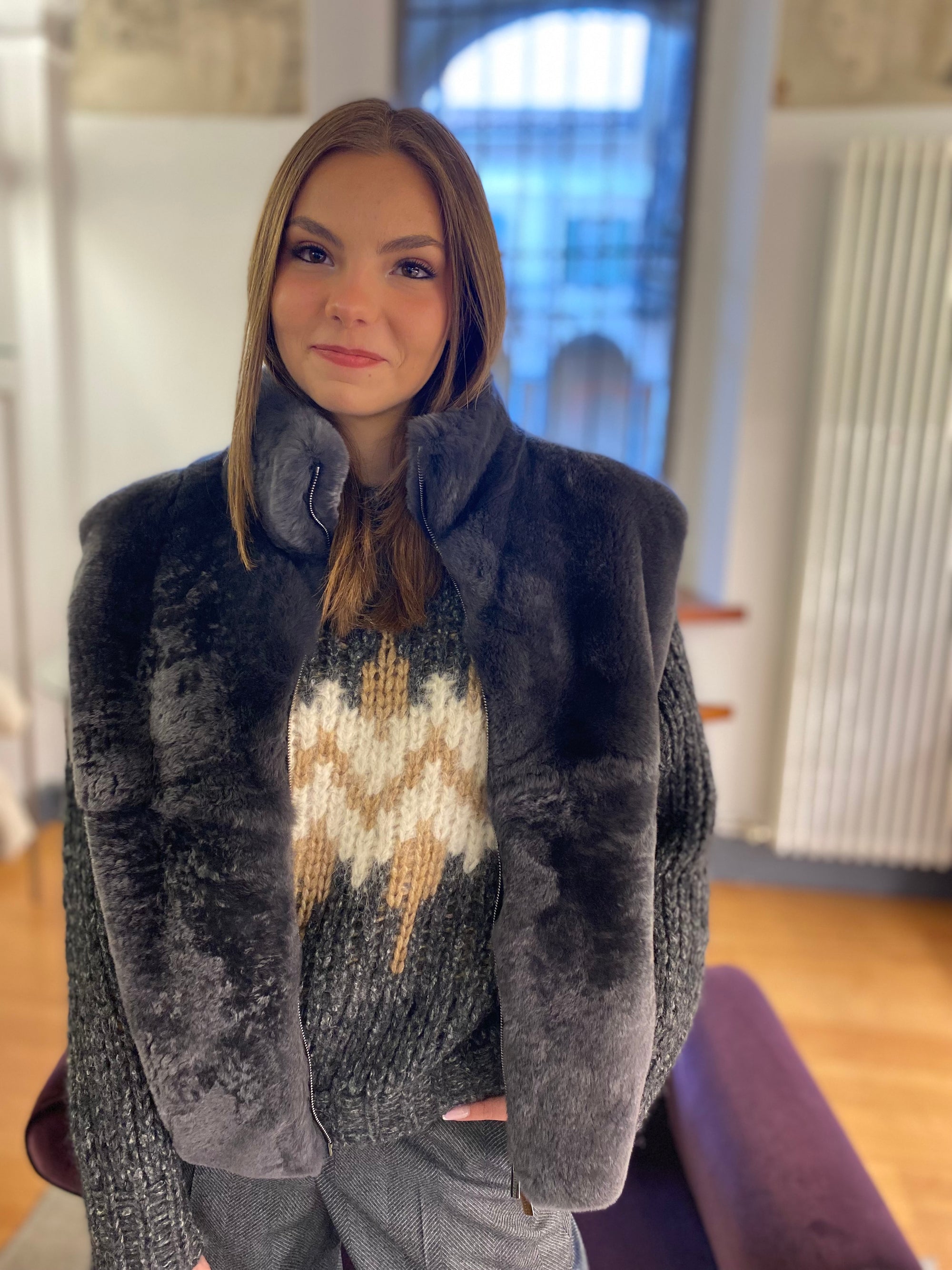 PESERICO GILET BIMATERICO