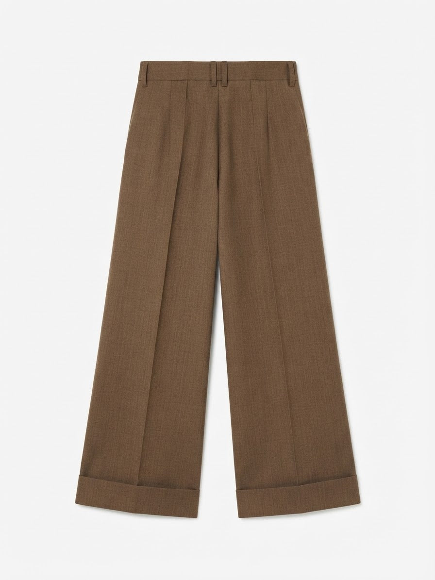 ALESSIA SANTI PANTALONE PALAZZO CROP