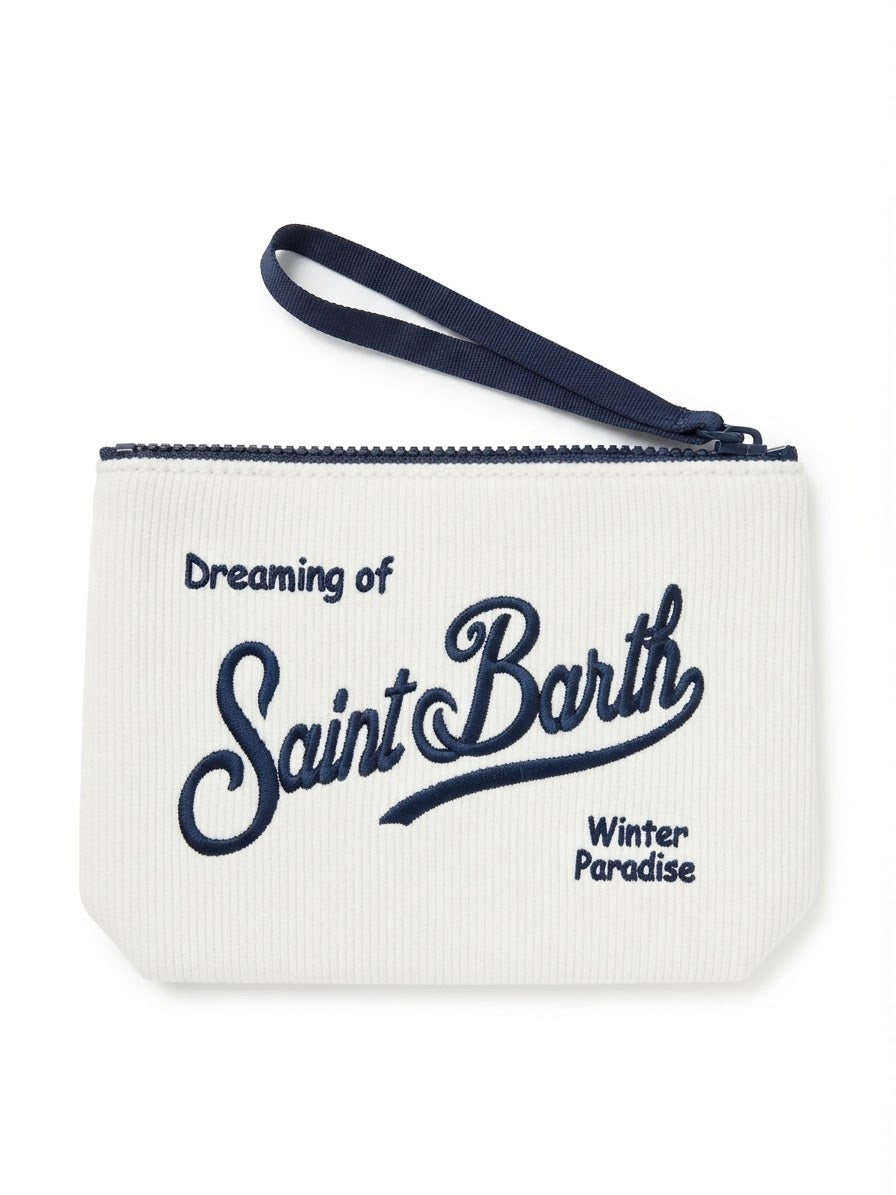 SAINT BARTH ALINE POCHETTE VELLUTO